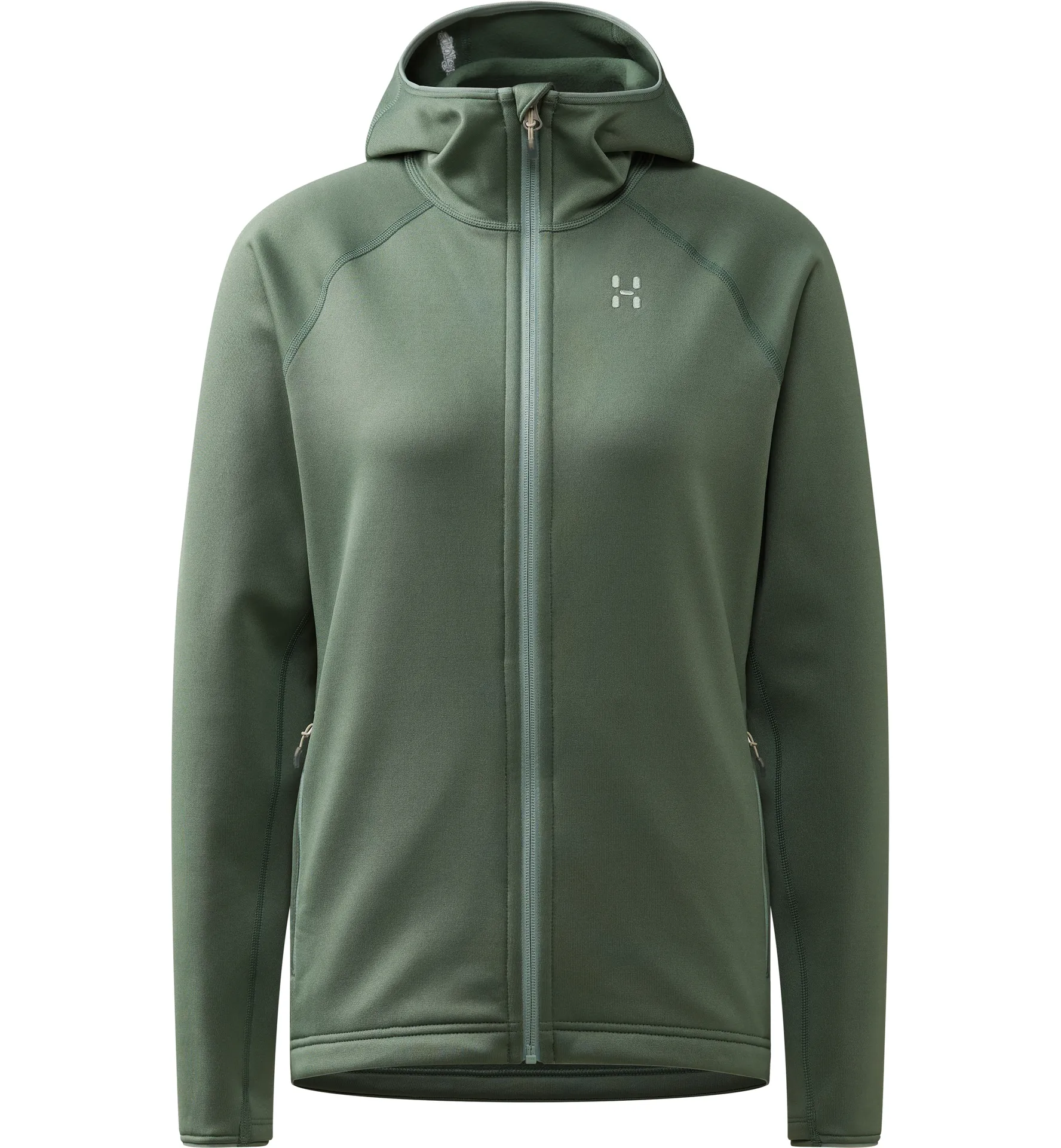 Magma Mid Hood Women Chlorophyll Green