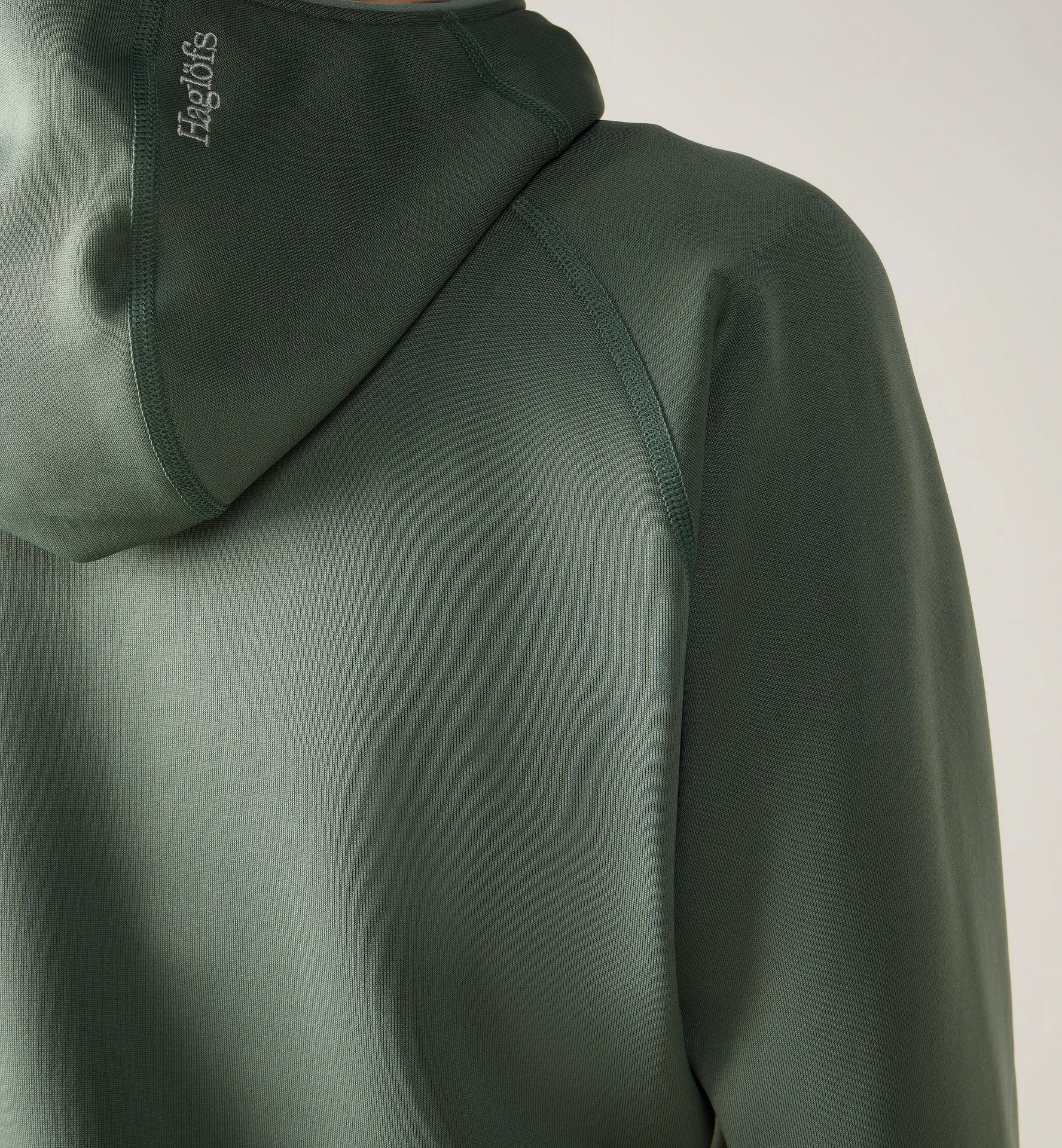 Magma Mid Hood Women Chlorophyll Green