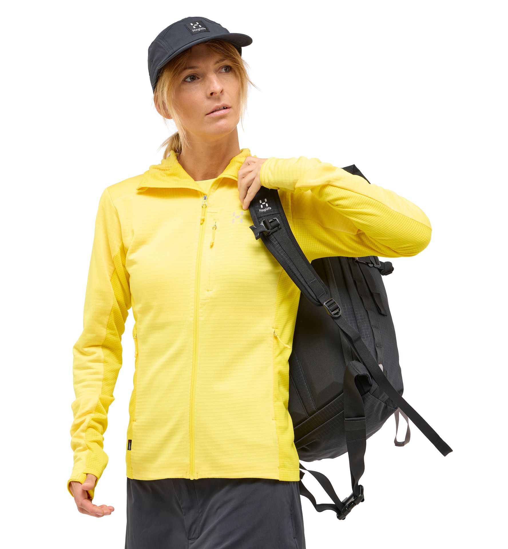L.I.M Mid Fast II Hood Women Tech Yellow