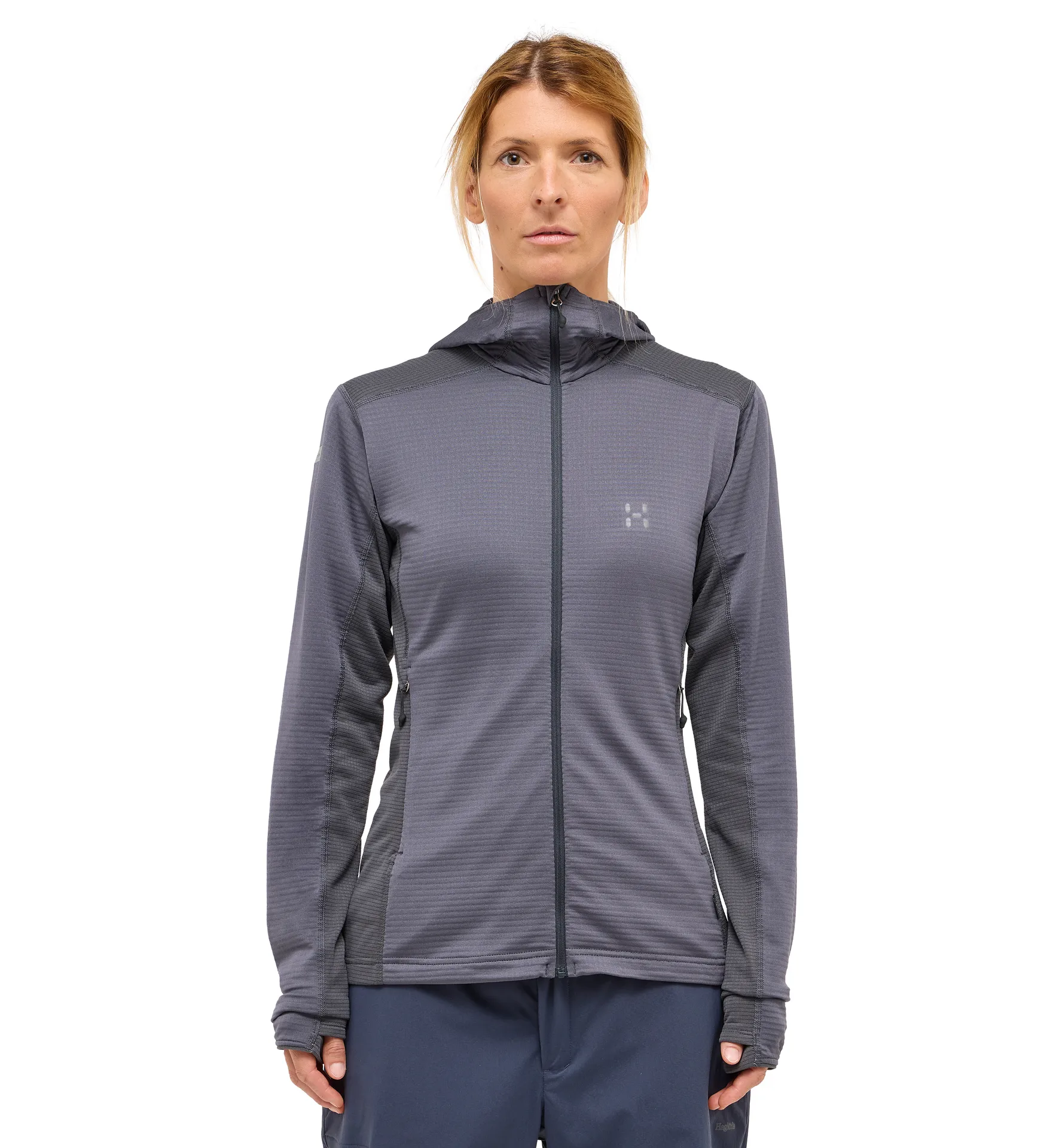 L.I.M Mid Multi II Hood Women Magnetite