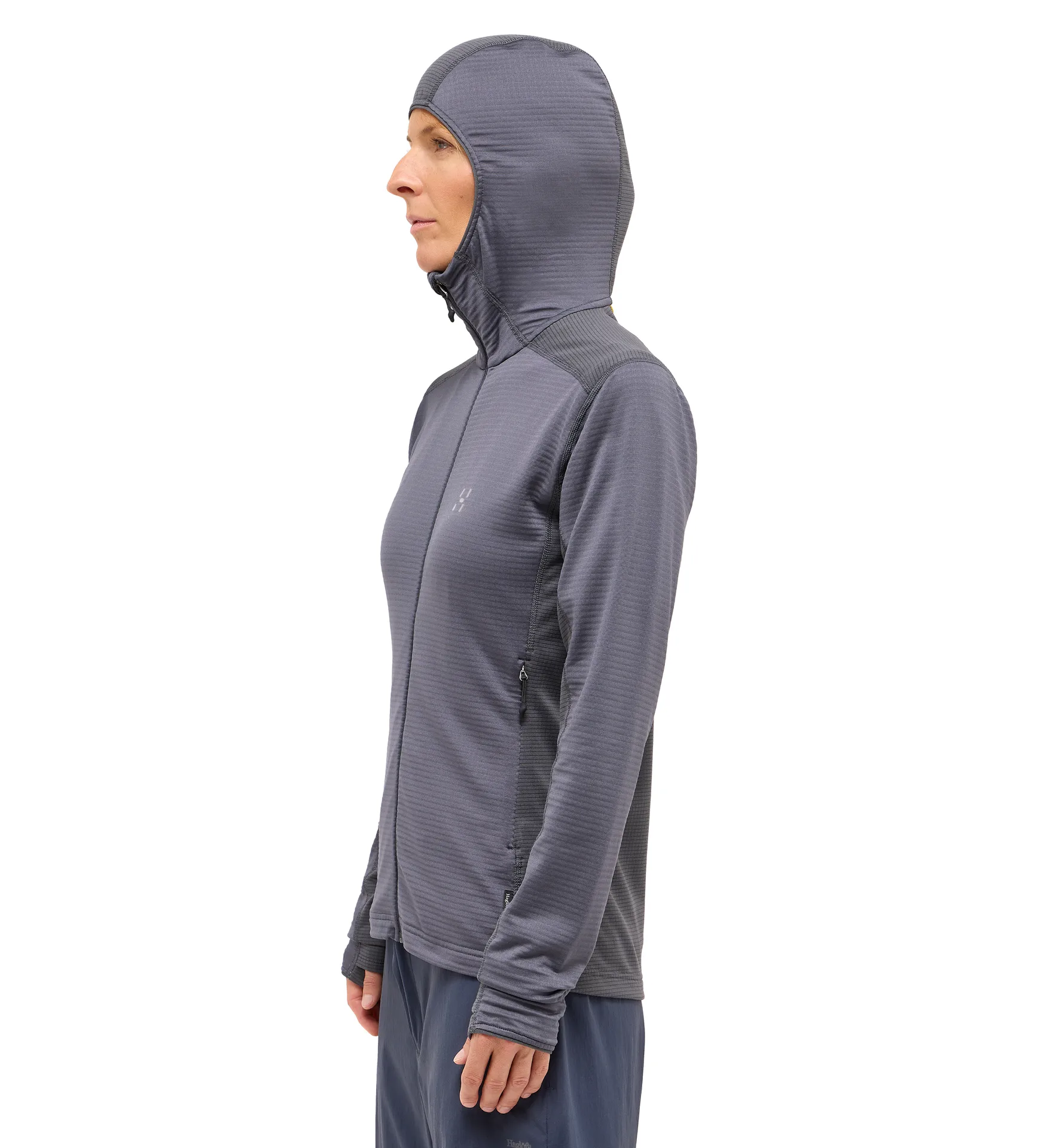 L.I.M Mid Multi II Hood Women Magnetite