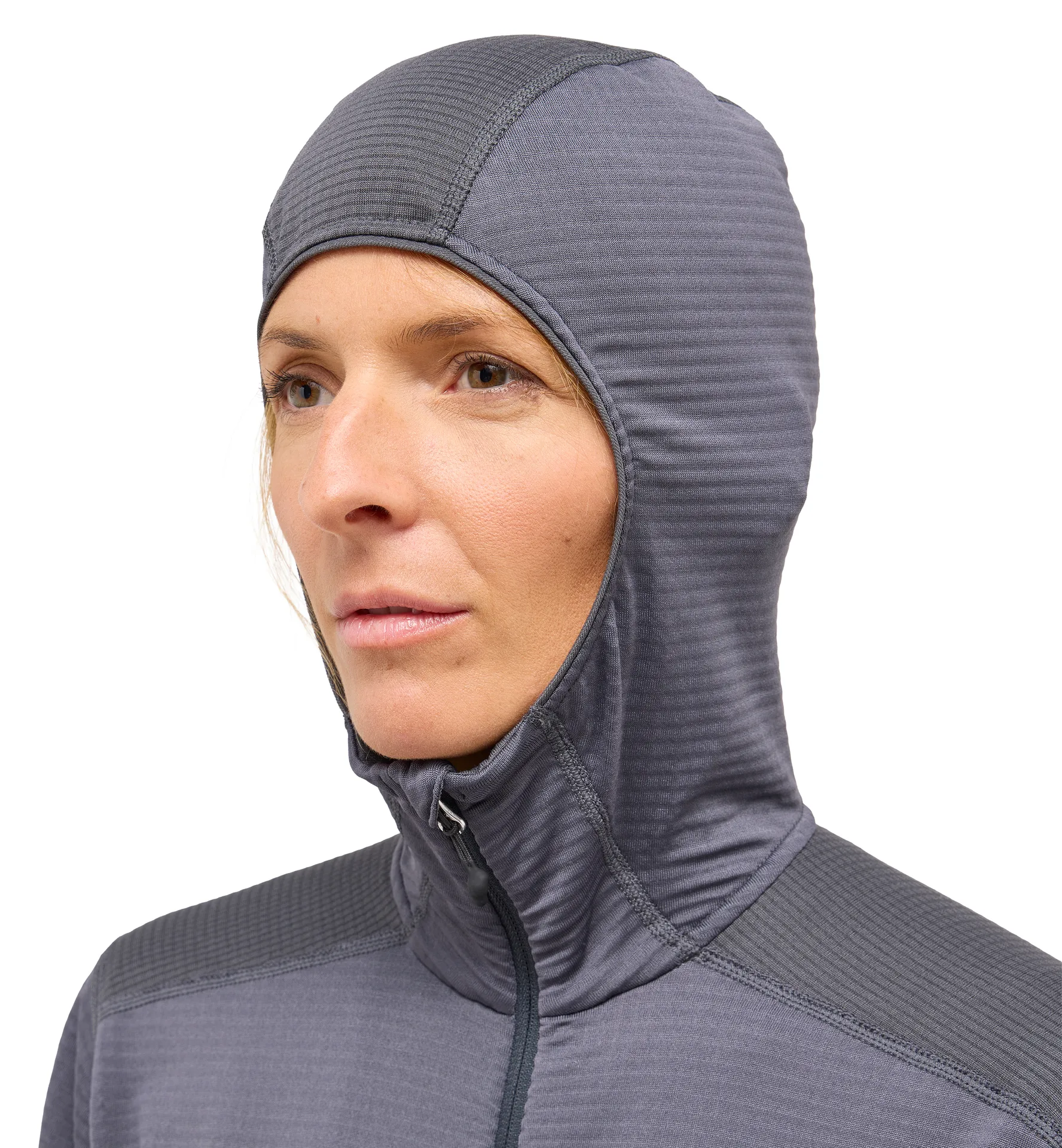 L.I.M Mid Multi II Hood Women Magnetite