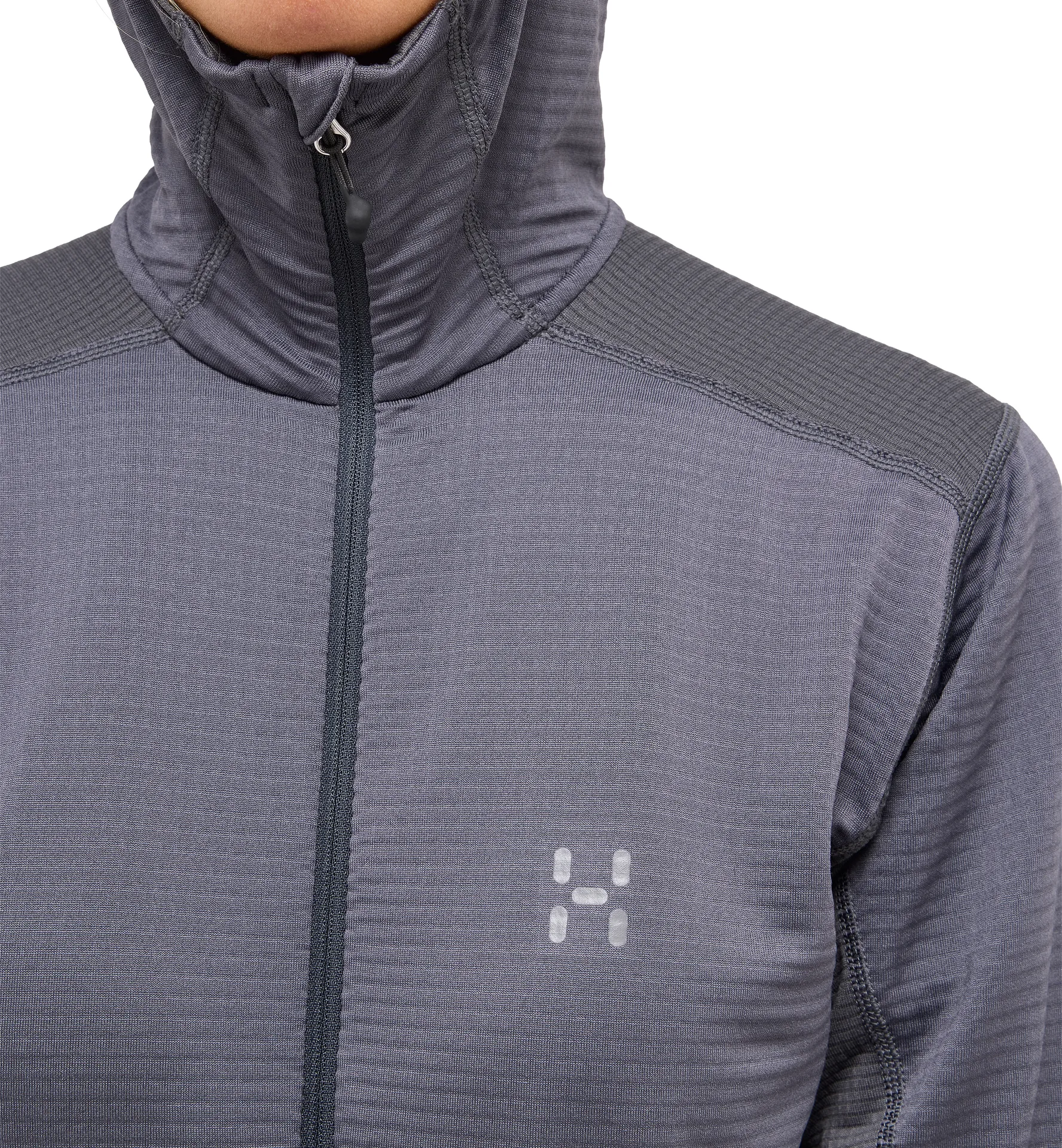 L.I.M Mid Multi II Hood Women Magnetite