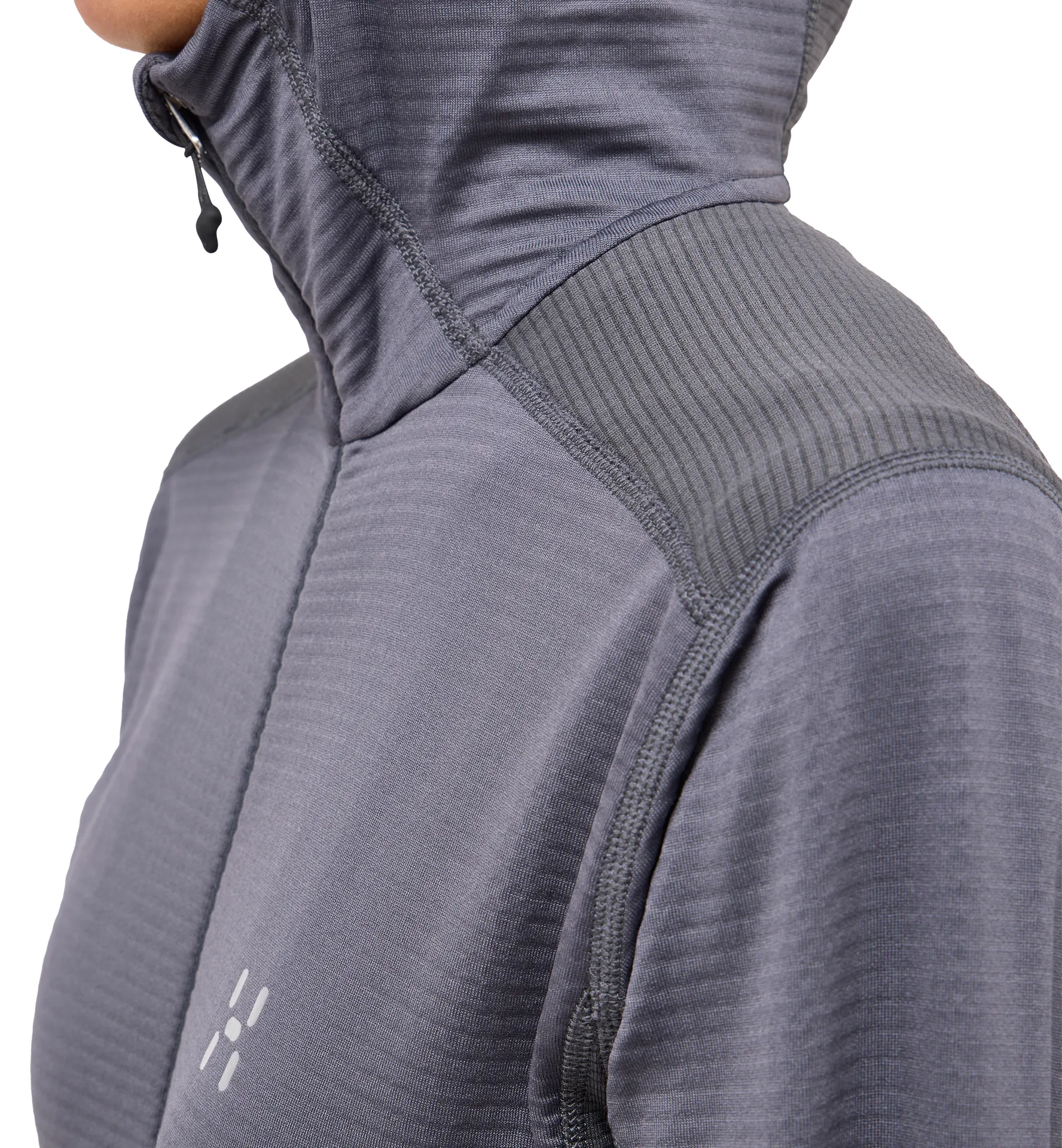 L.I.M Mid Multi II Hood Women Magnetite