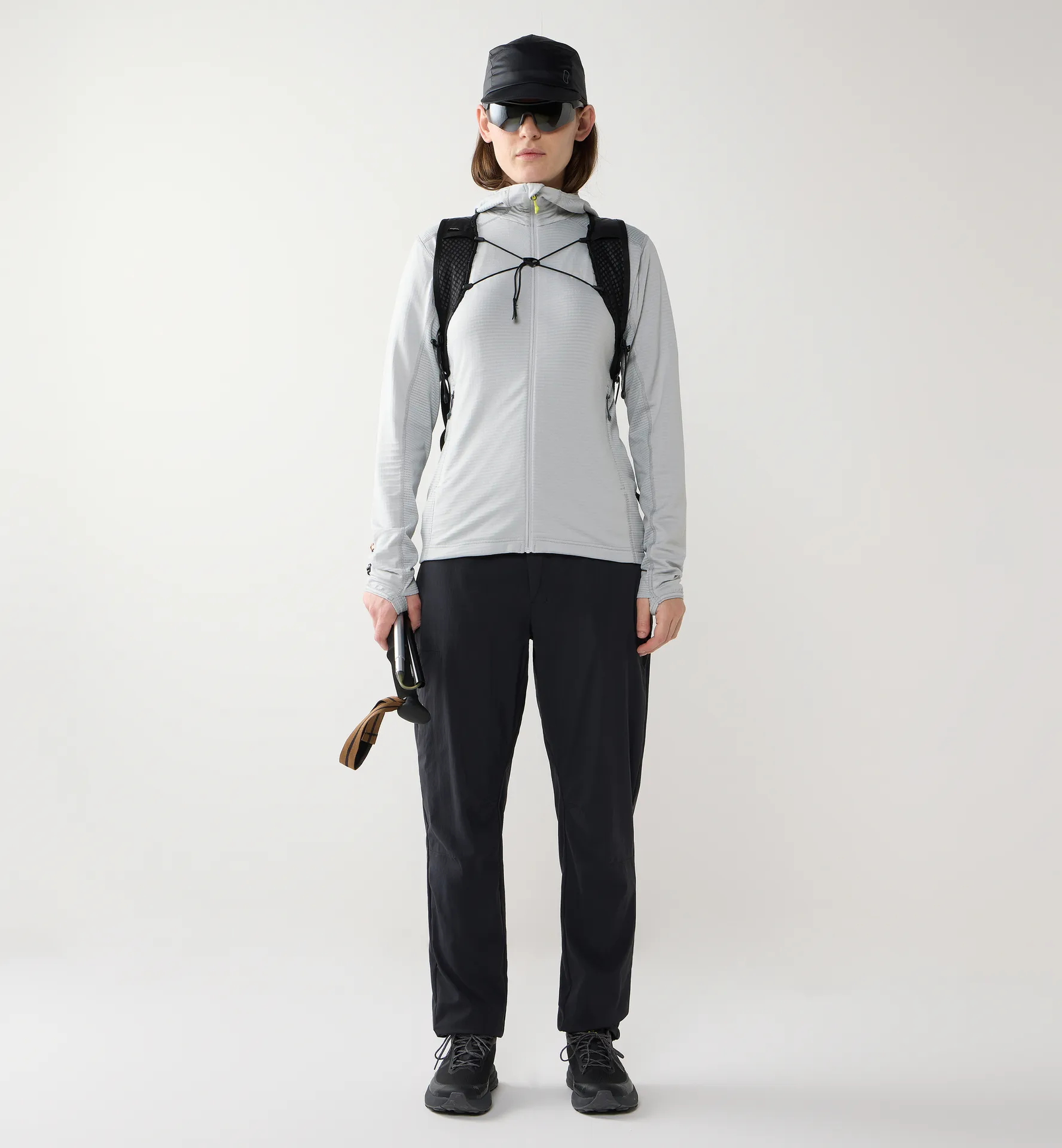 L.I.M Mid Multi II Hood Women Stone Grey