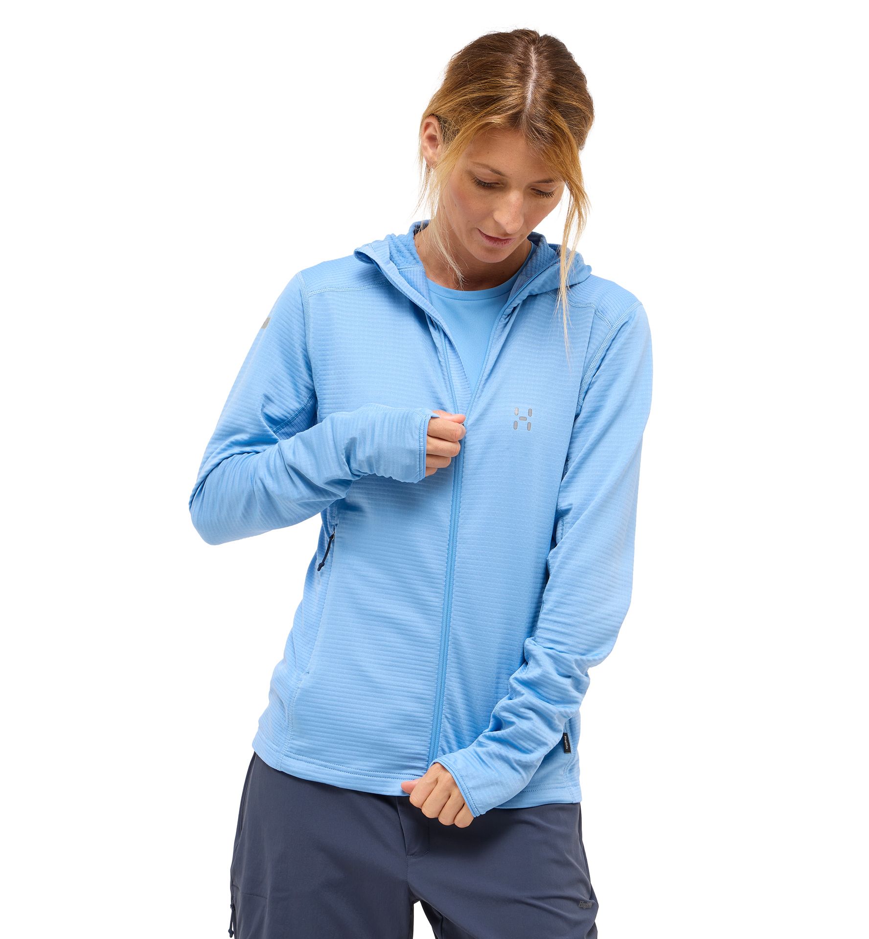 L.I.M Mid Multi II Hood Women Sky Blue