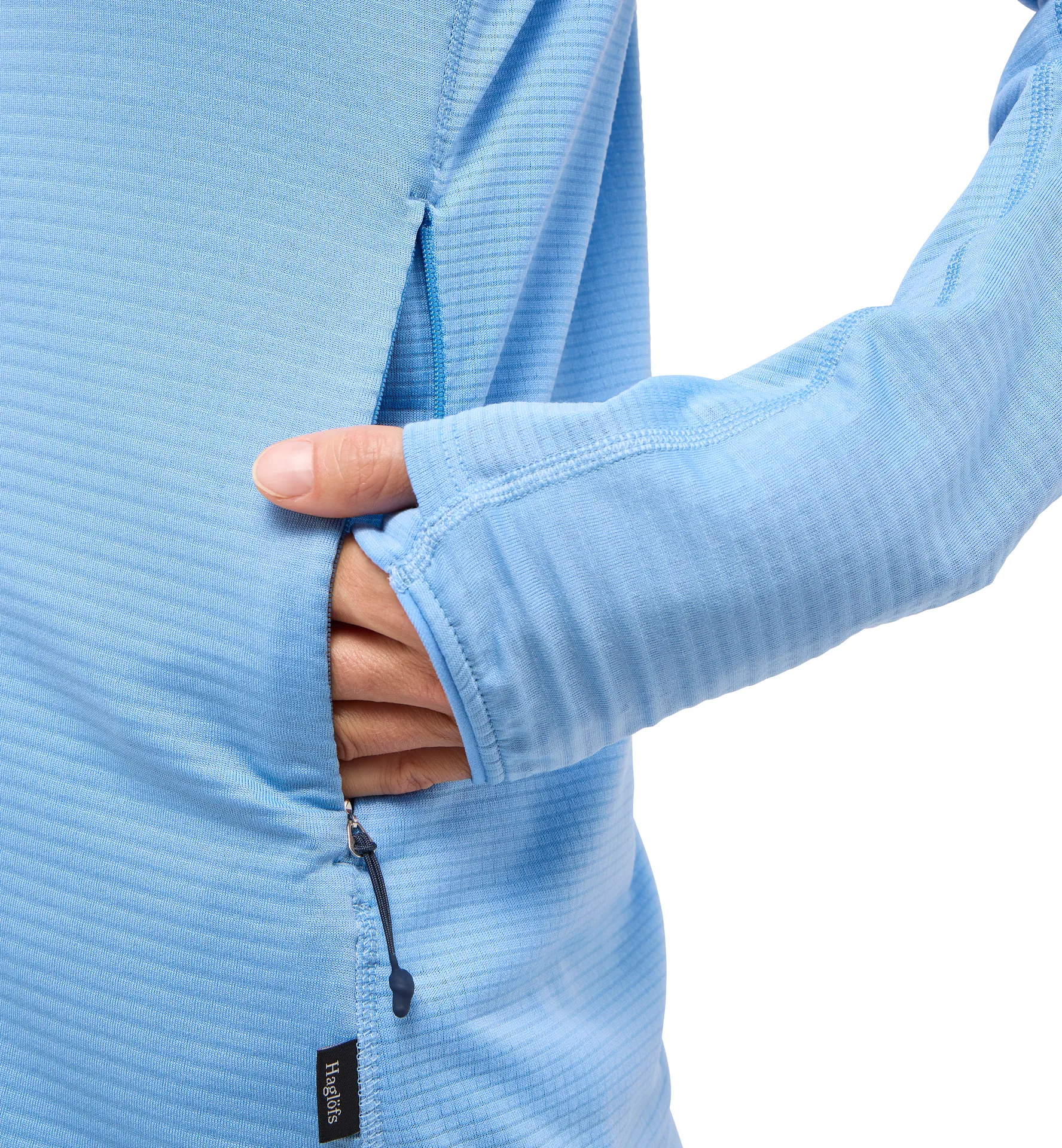 L.I.M Mid Multi II Hood Women Sky Blue