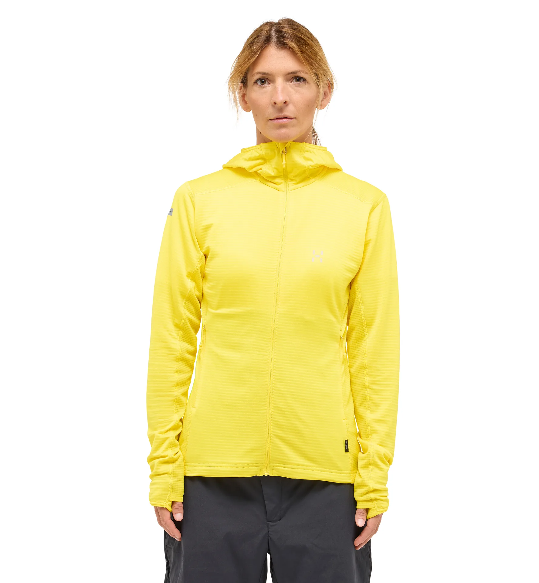 L.I.M Mid Multi II Hood Women Tech Yellow