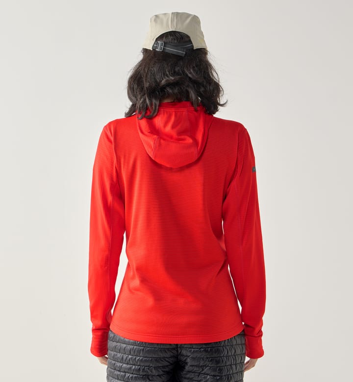 L.I.M Mid Multi II Hood Women Tech Red L.I.M Mid Multi II Hood Women Tech Red