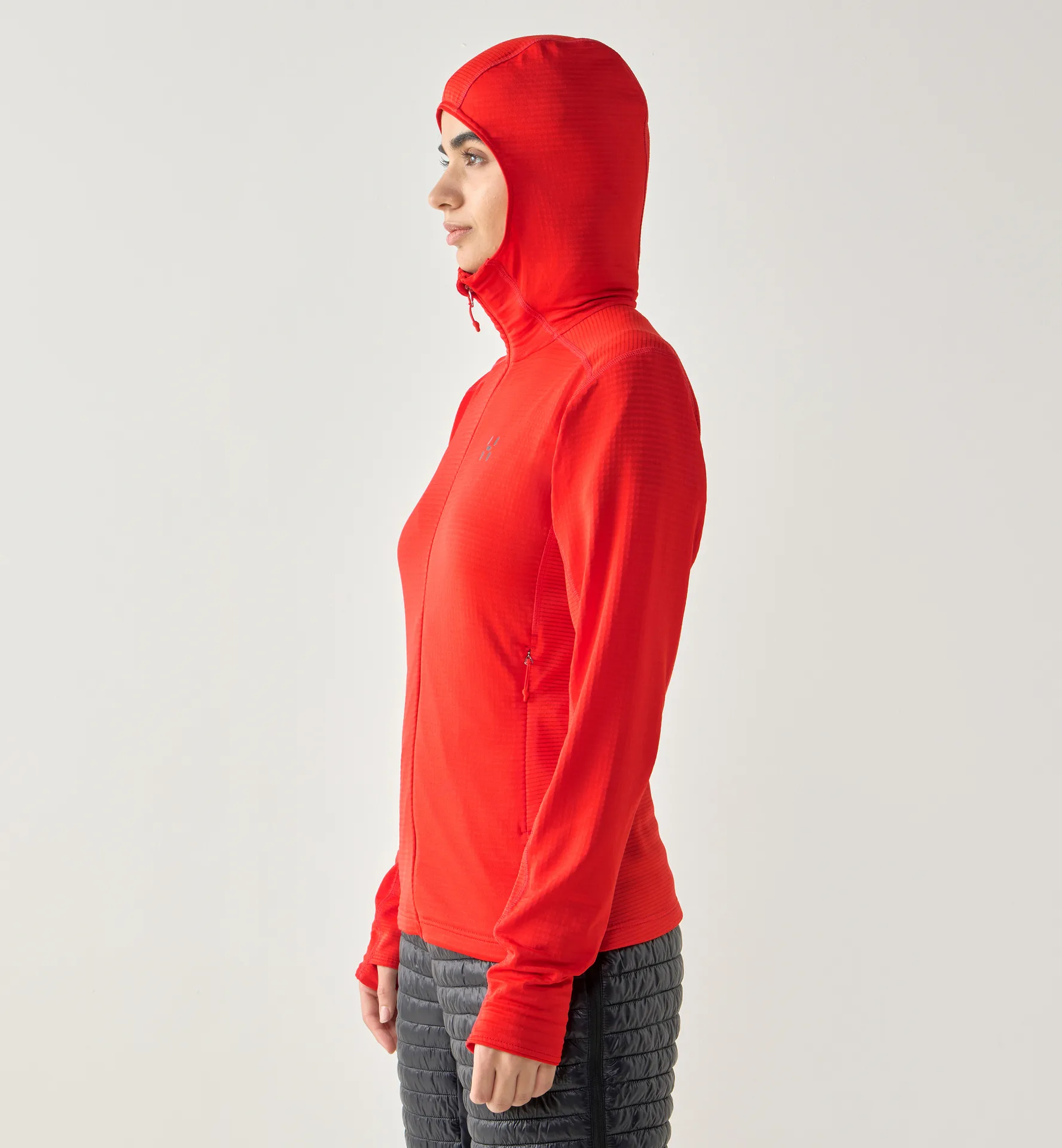 L.I.M Mid Multi II Hood Women Tech Red