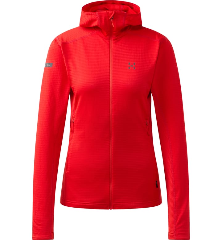L.I.M Mid Multi II Hood Women Tech Red L.I.M Mid Multi II Hood Women Tech Red