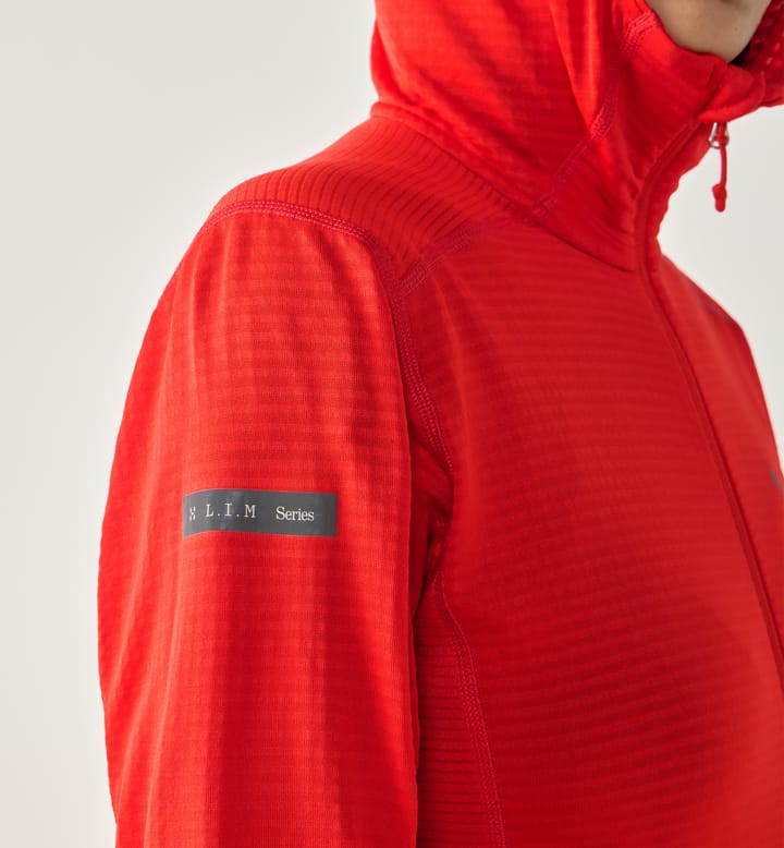 L.I.M Mid Multi II Hood Women Tech Red L.I.M Mid Multi II Hood Women Tech Red