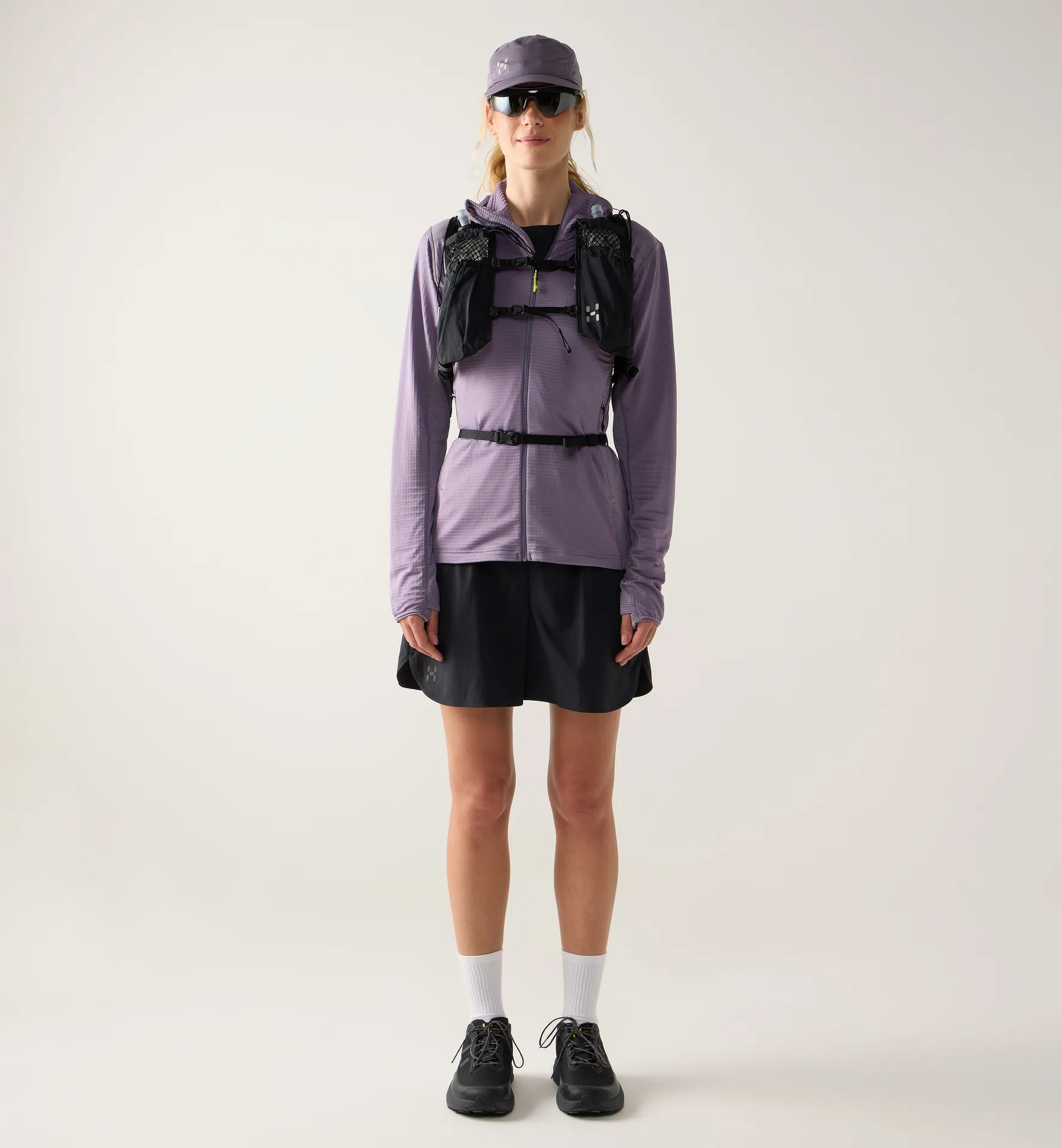 L.I.M Mid Multi II Hood Women Purple Fog