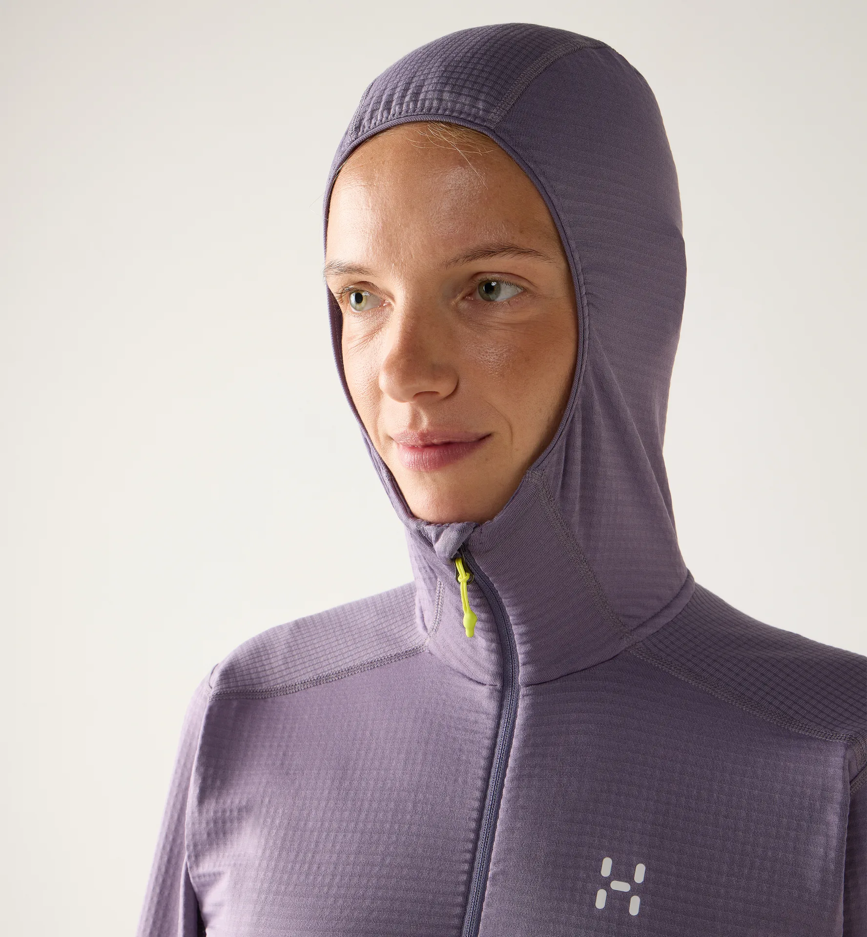 L.I.M Mid Multi II Hood Women Purple Fog