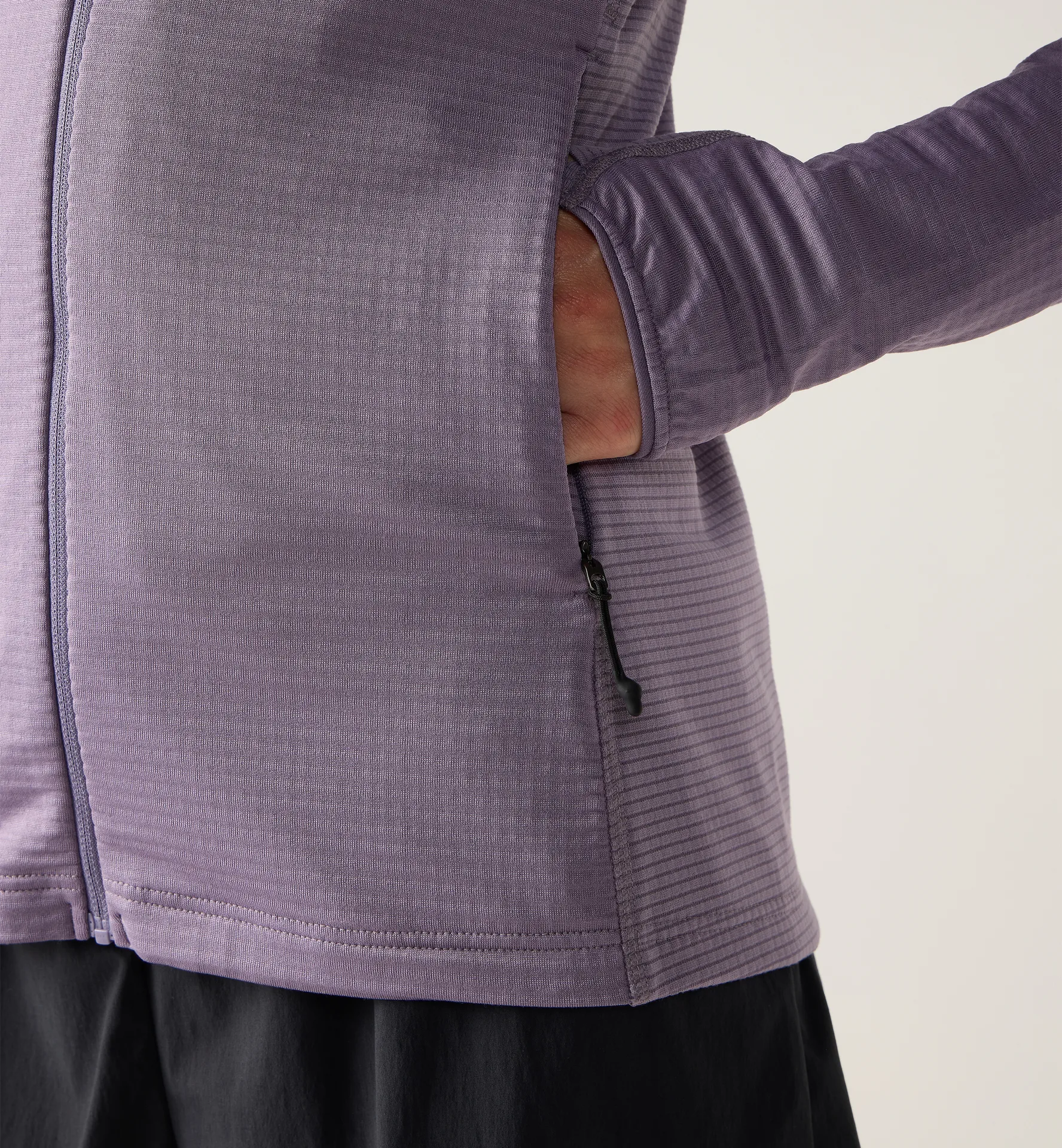 L.I.M Mid Multi II Hood Women Purple Fog