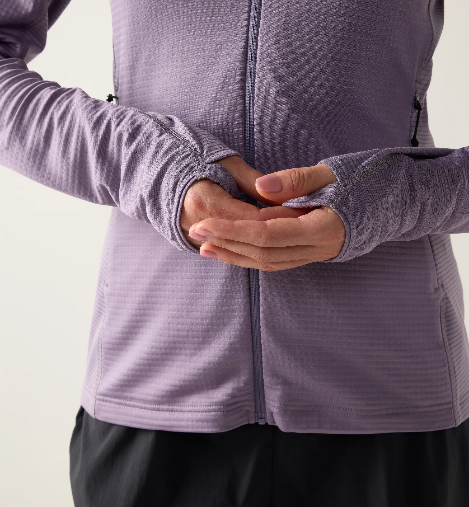 L.I.M Mid Multi II Hood Women Purple Fog