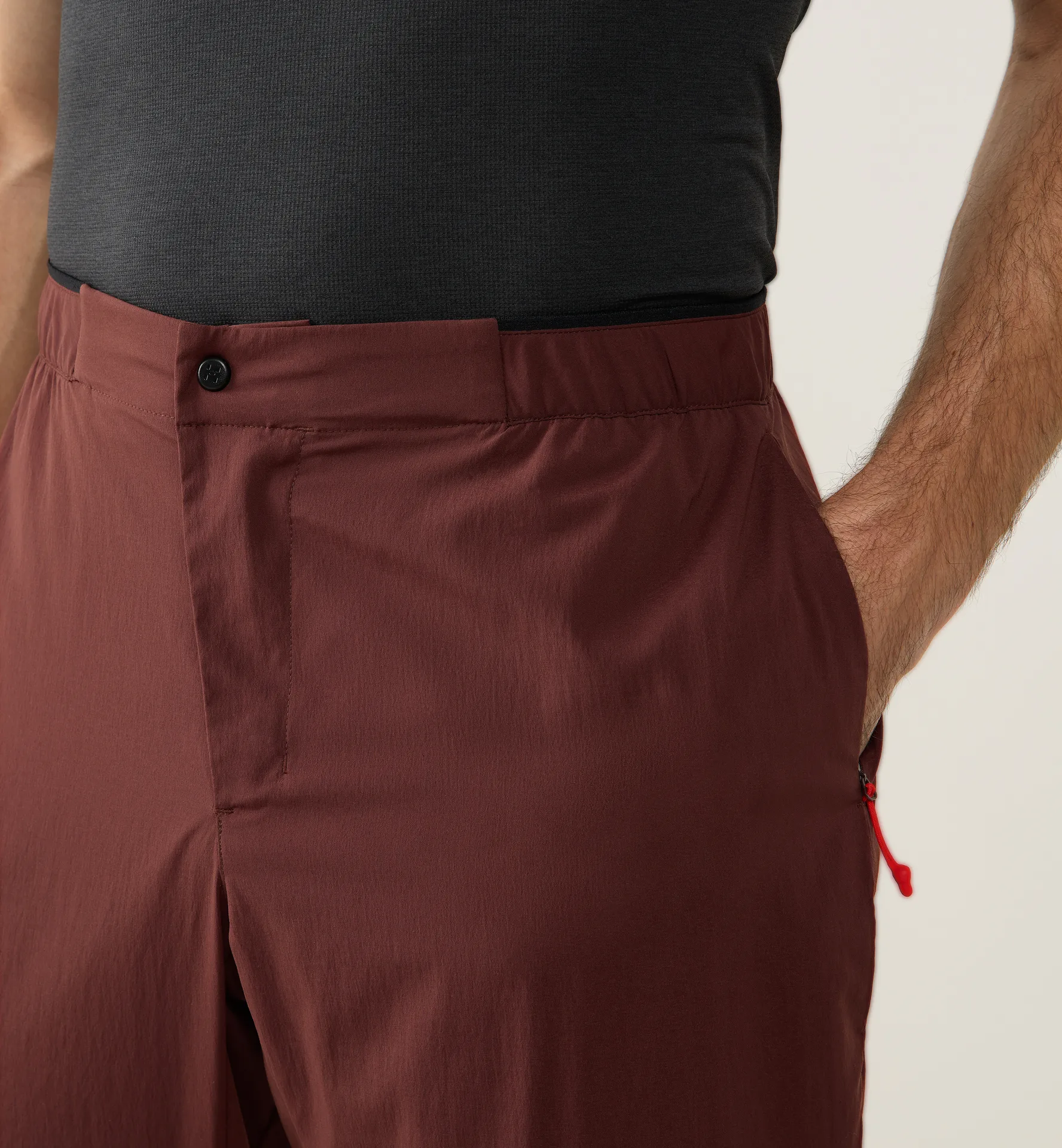 L.I.M Fuse II Pant Men Maroon Trail