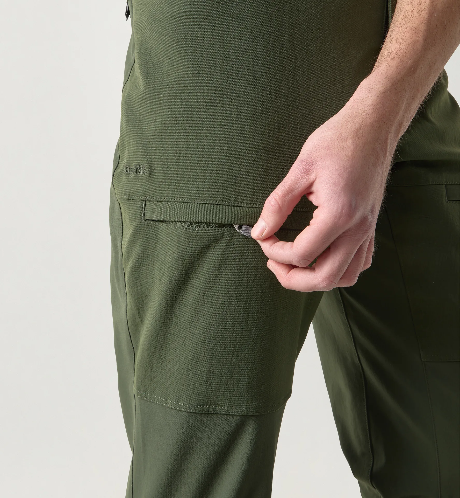 Alert Mid Pant Men Seaweed Green