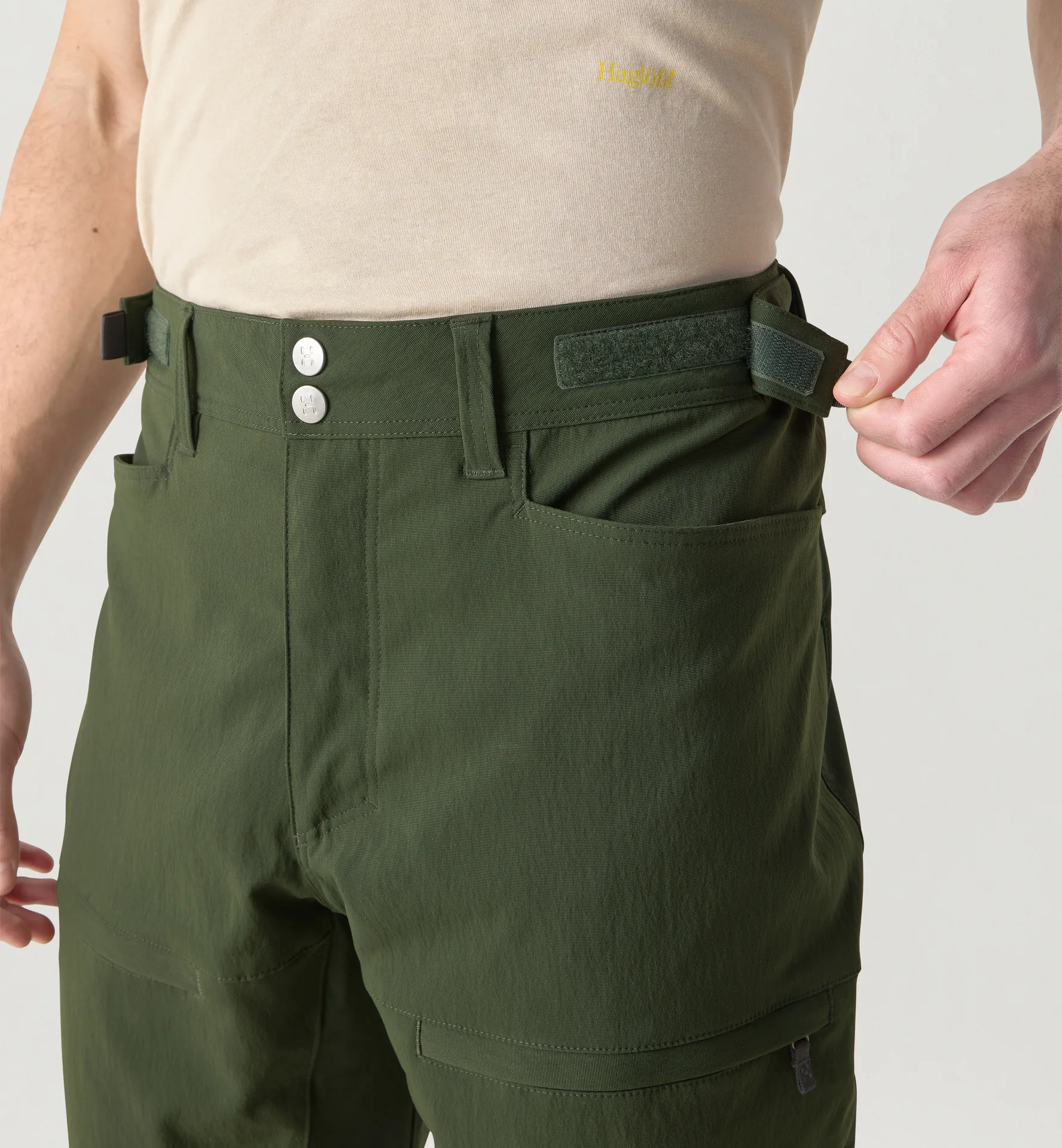 Alert Mid Pant Men Seaweed Green