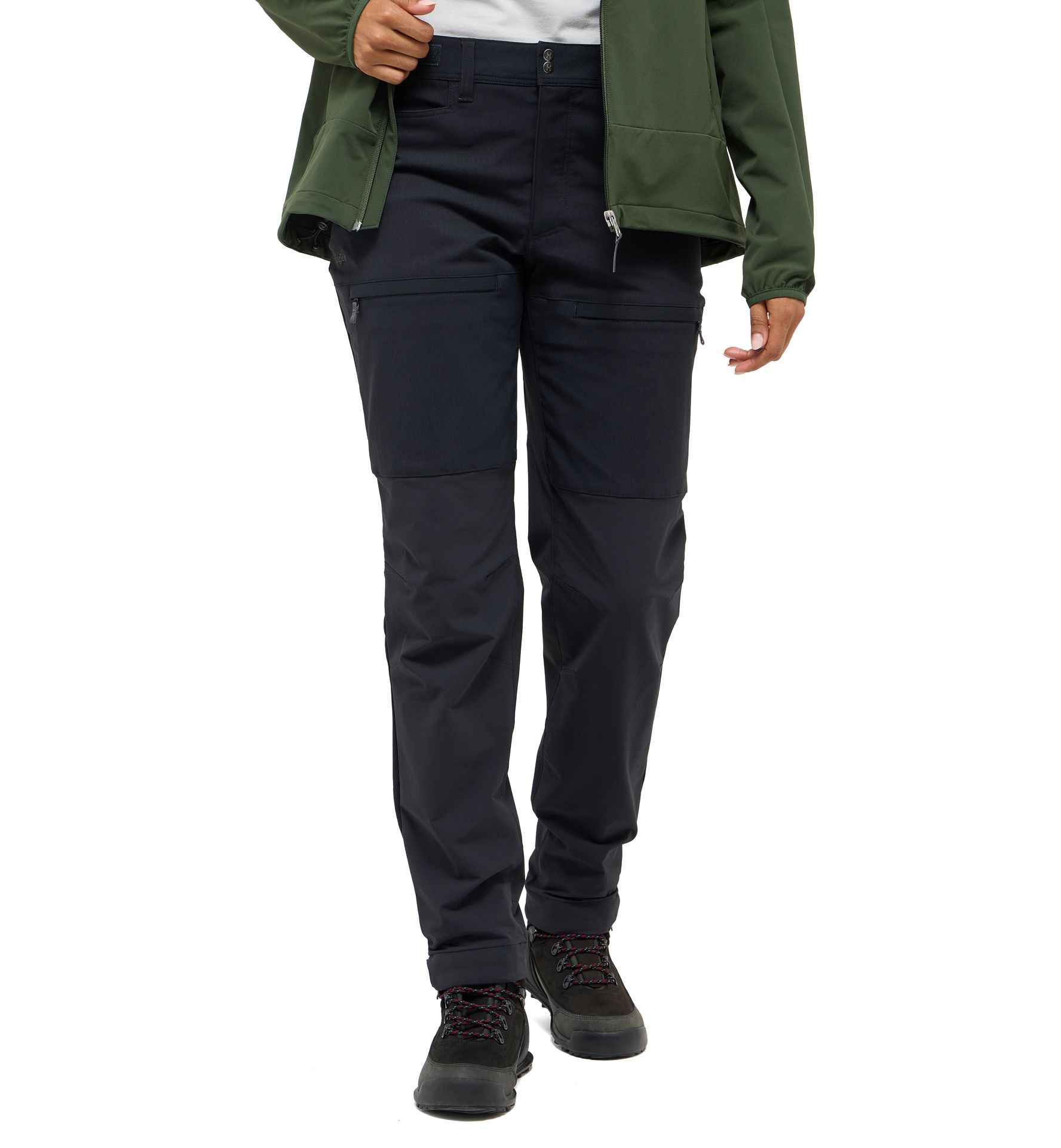 Alert Mid Pant Women True Black