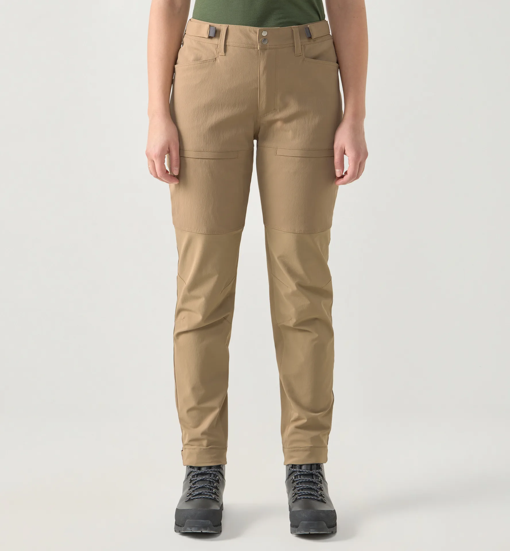 Alert Mid Pant Women Oak Brown