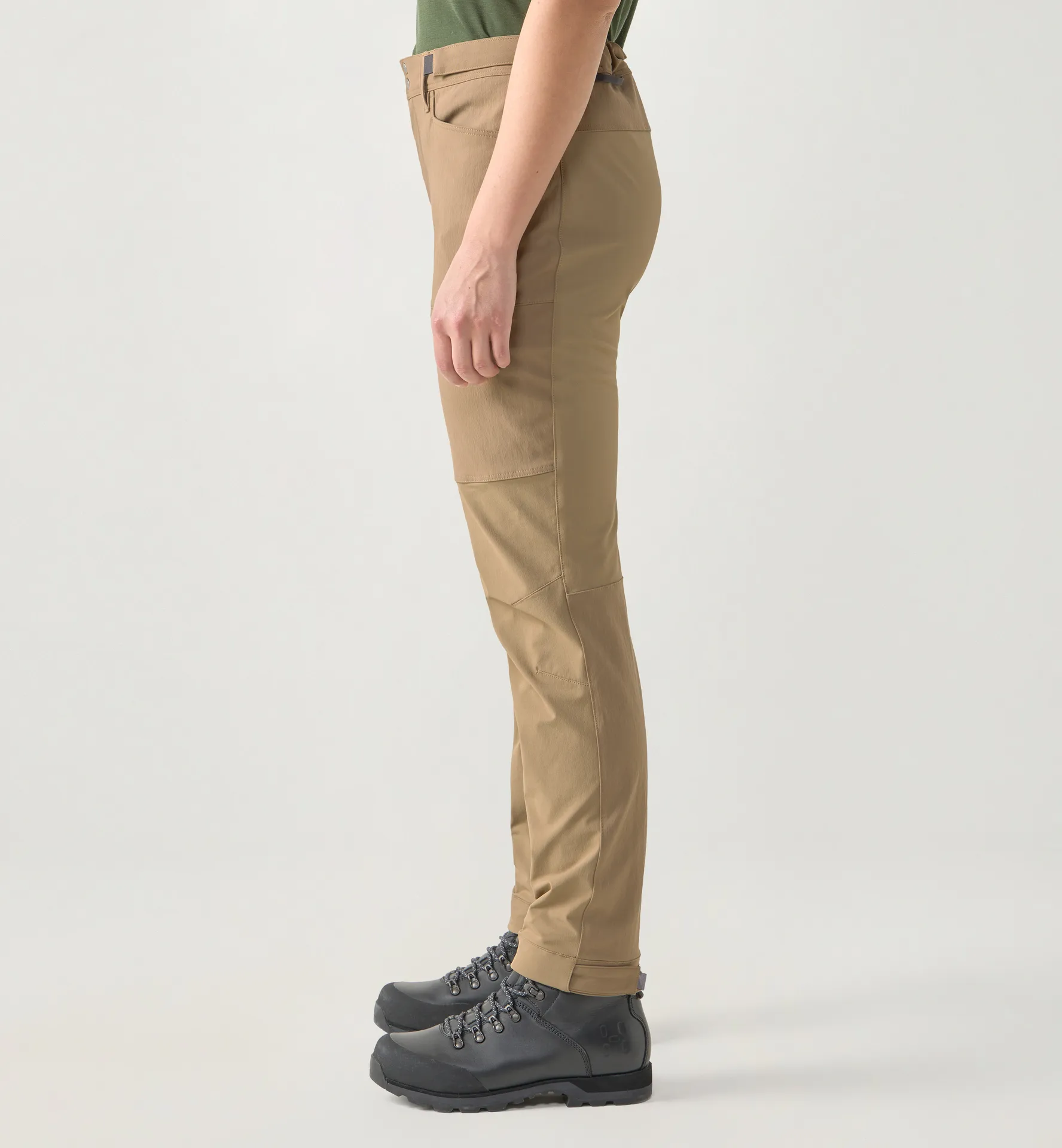 Alert Mid Pant Women Oak Brown