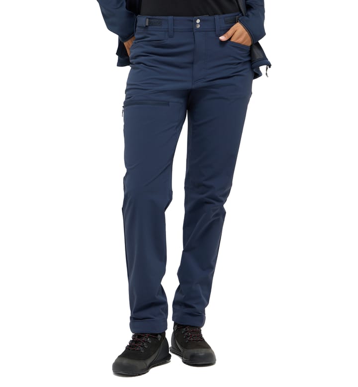 Front Flex Pant Women Tarn Blue