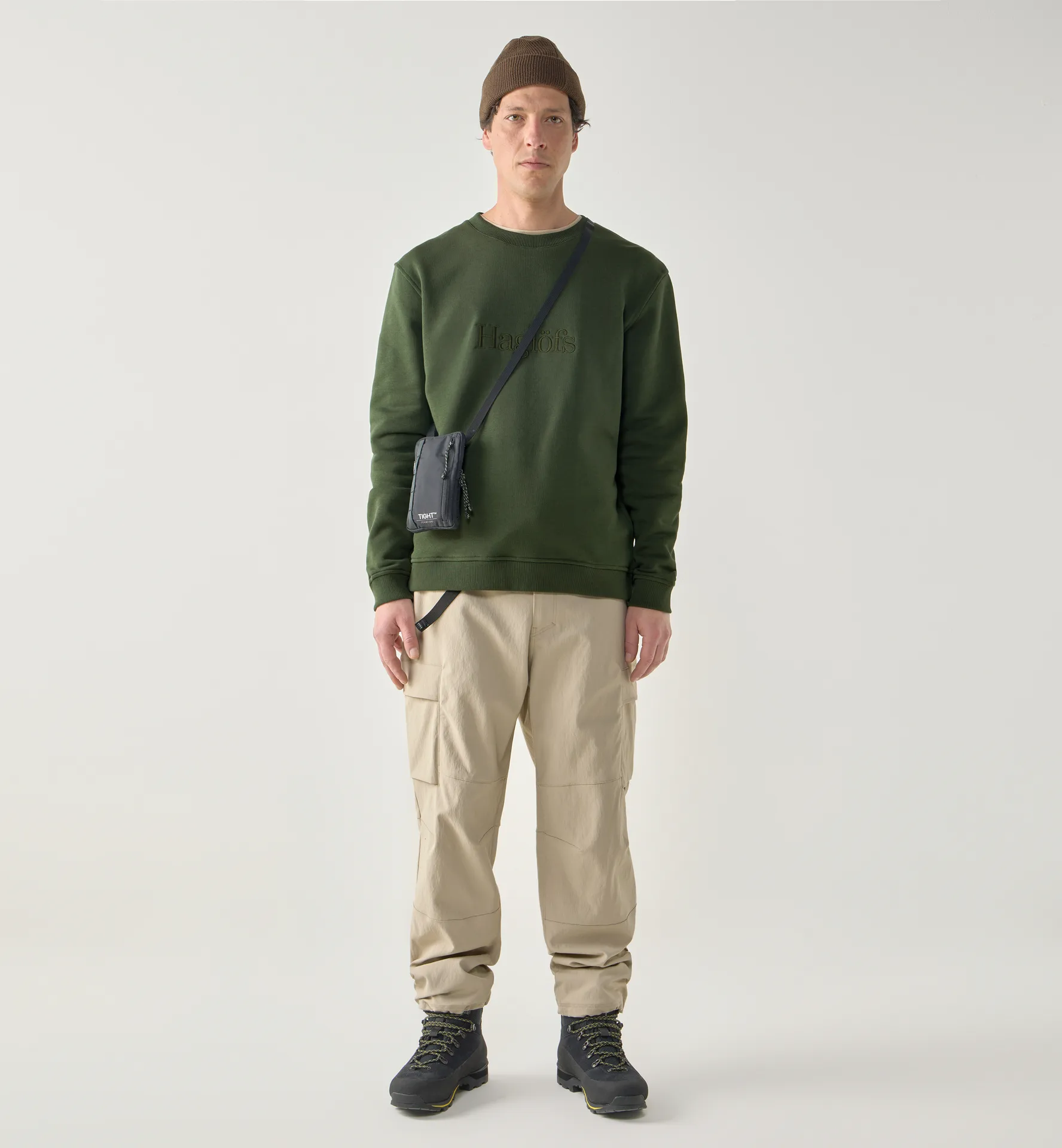 Haglöfs Crewneck Men Seaweed Green
