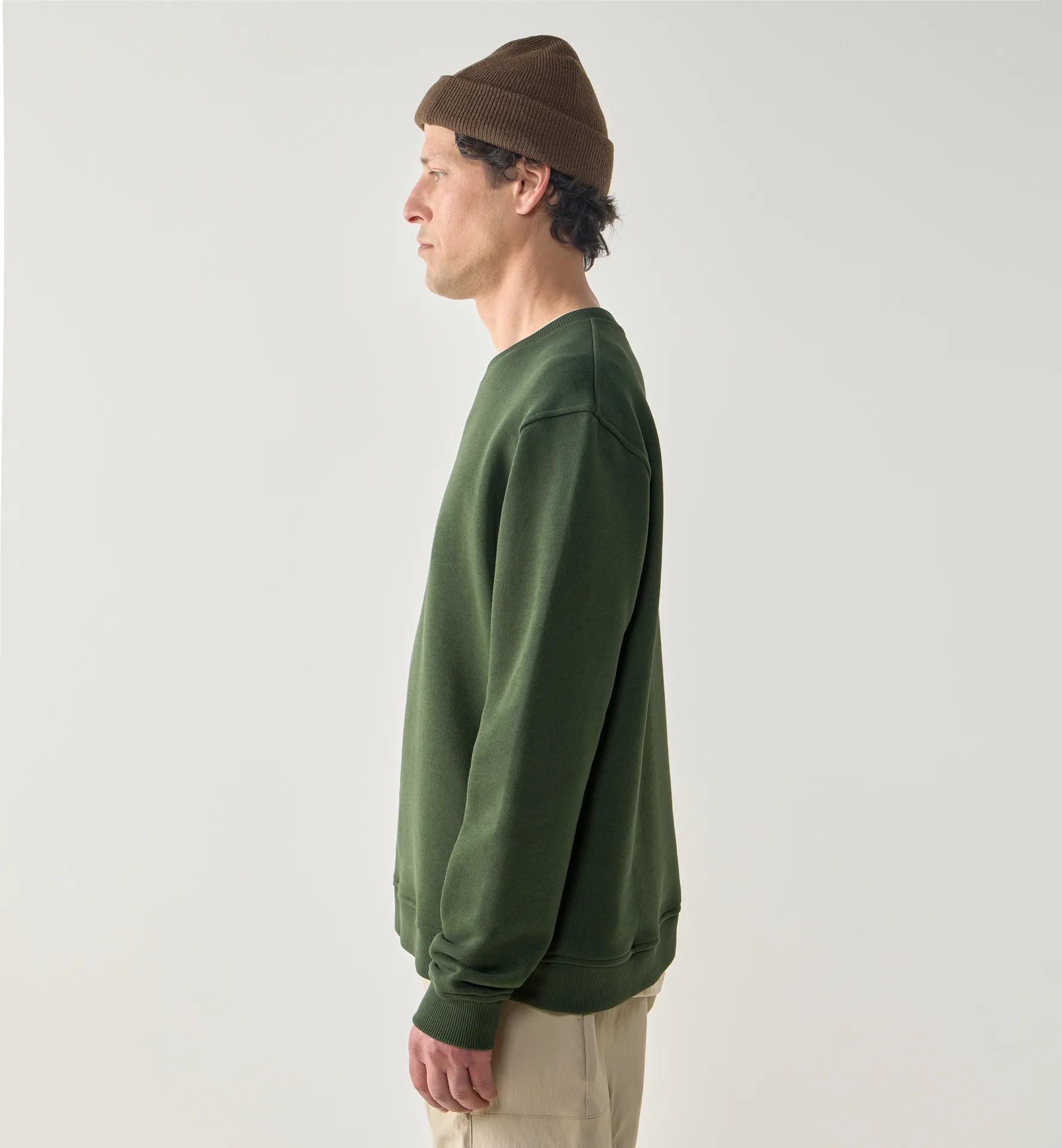 Haglöfs Crewneck Men Seaweed Green