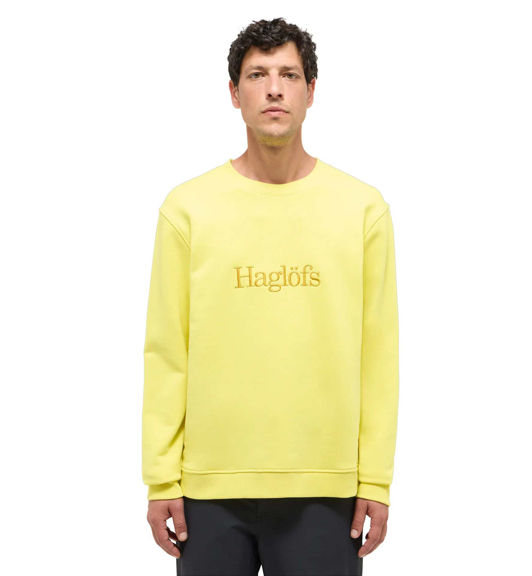 Haglöfs Crewneck Men Pale Yellow