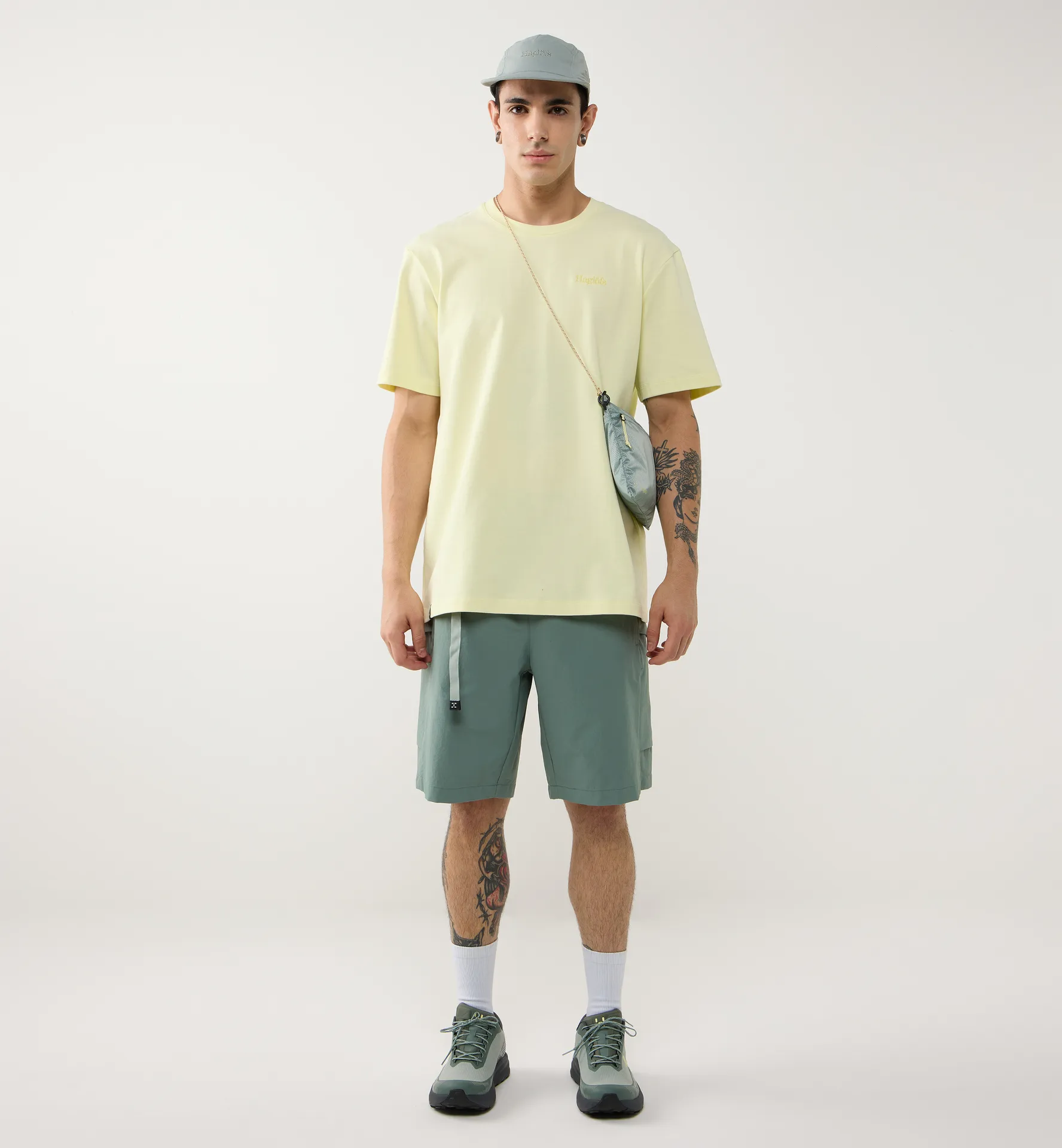 Haglöfs Tee Men Yellow Rise