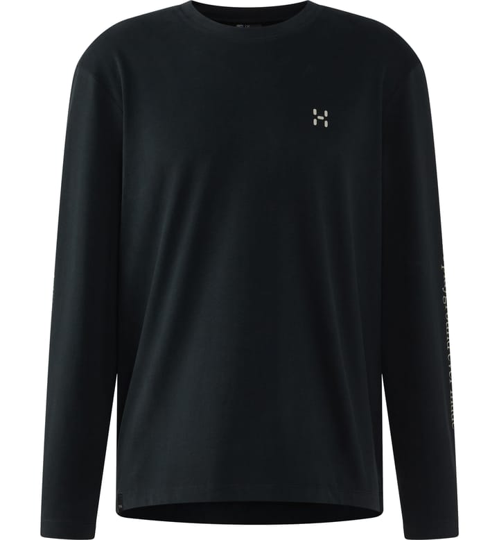 Haglöfs LS Tee Men True Black Haglöfs LS Tee Men True Black