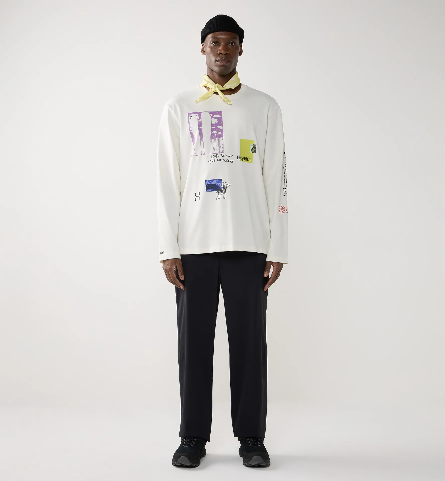 Haglöfs LS Tee Men Soft White 3