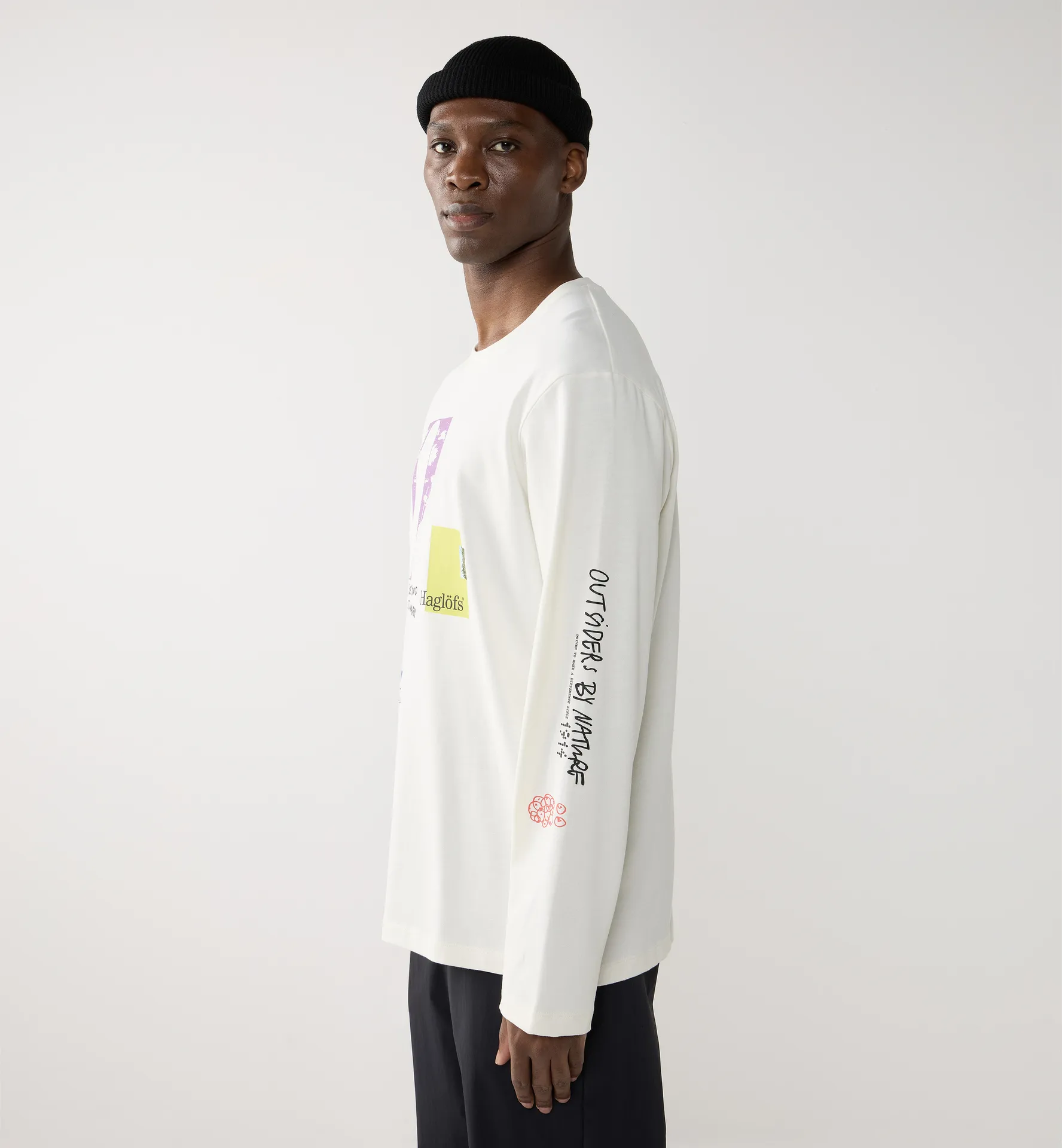 Haglöfs LS Tee Men Soft White 3