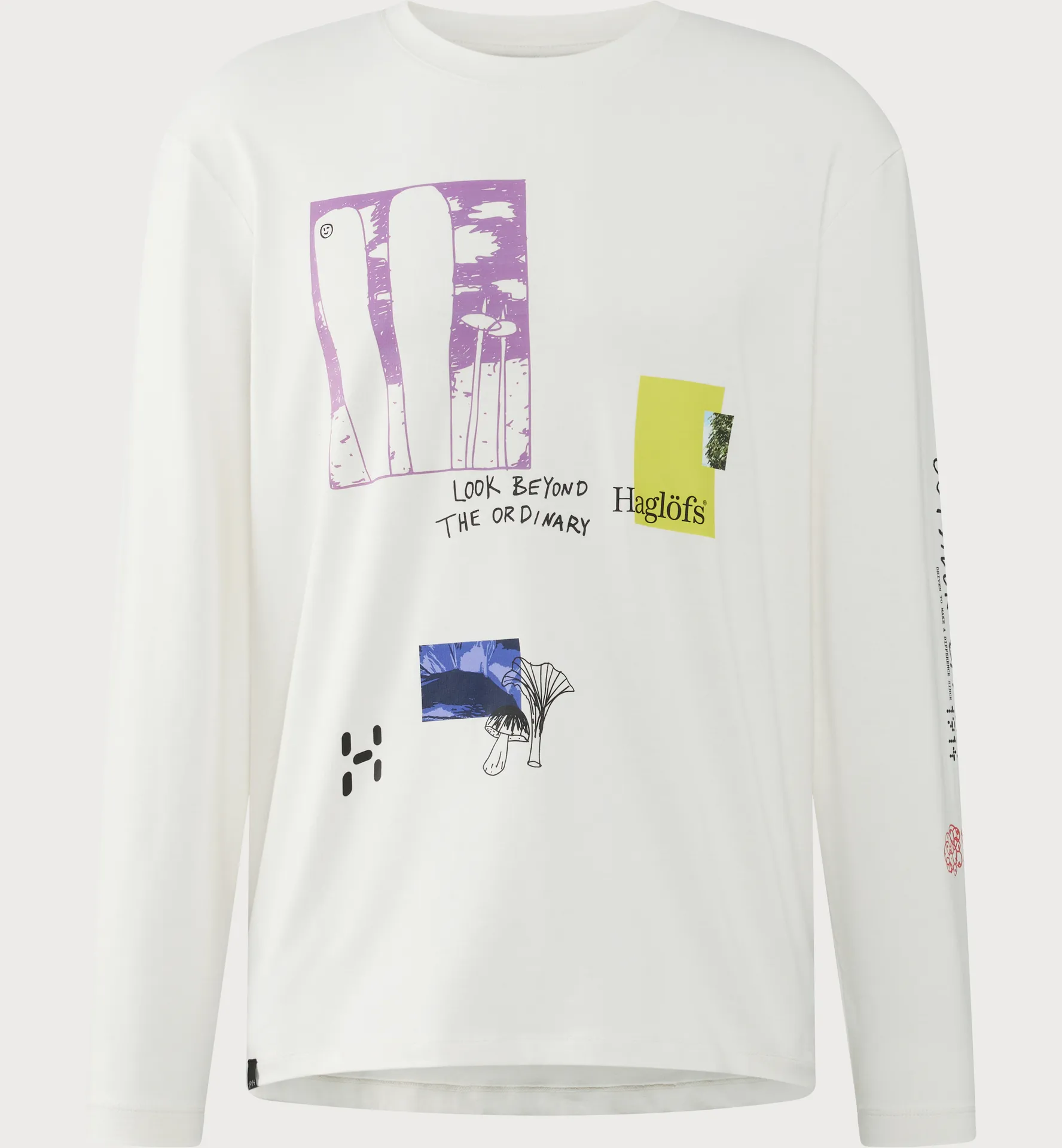 Haglöfs LS Tee Men Soft White 3