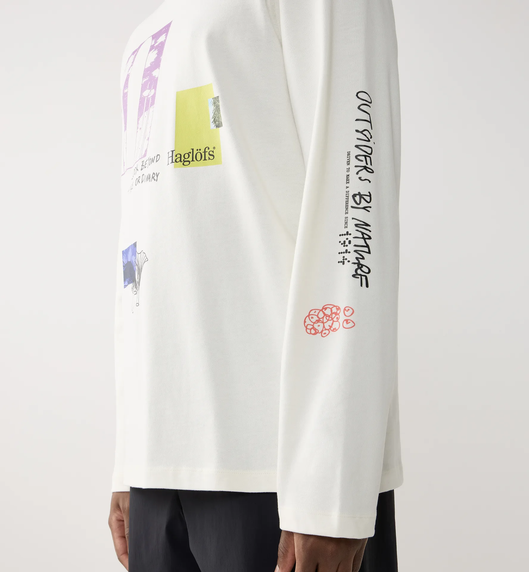 Haglöfs LS Tee Men Soft White 3