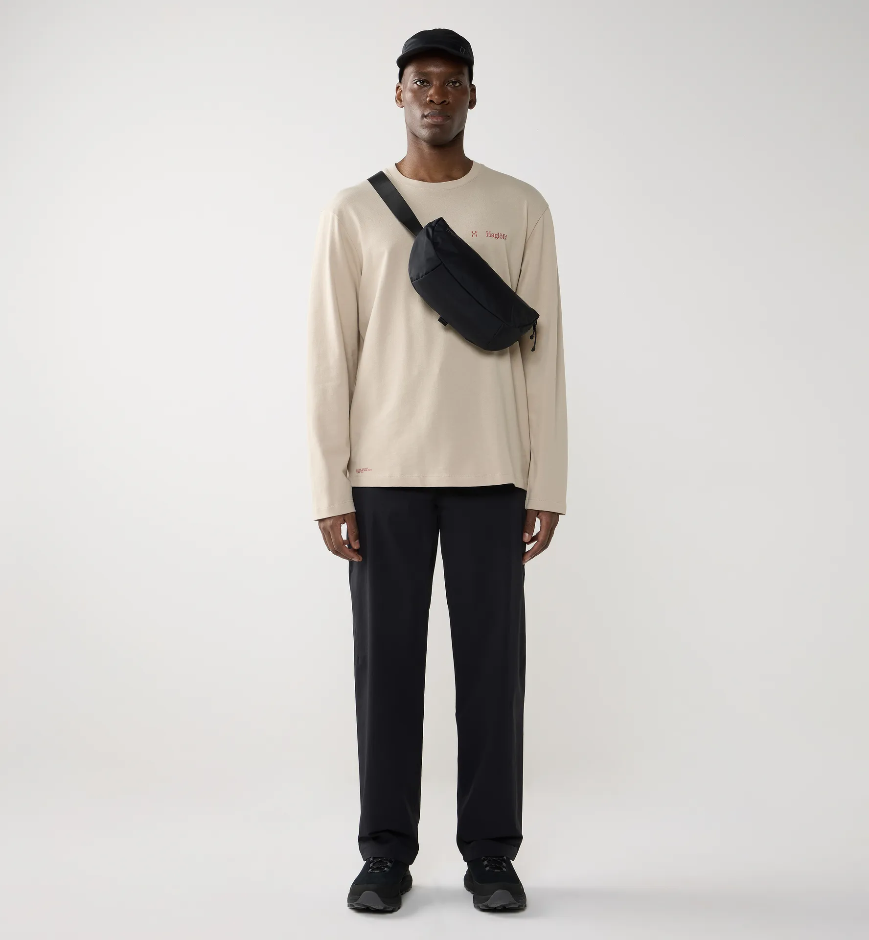 Haglöfs LS Tee Men Chalk Beige