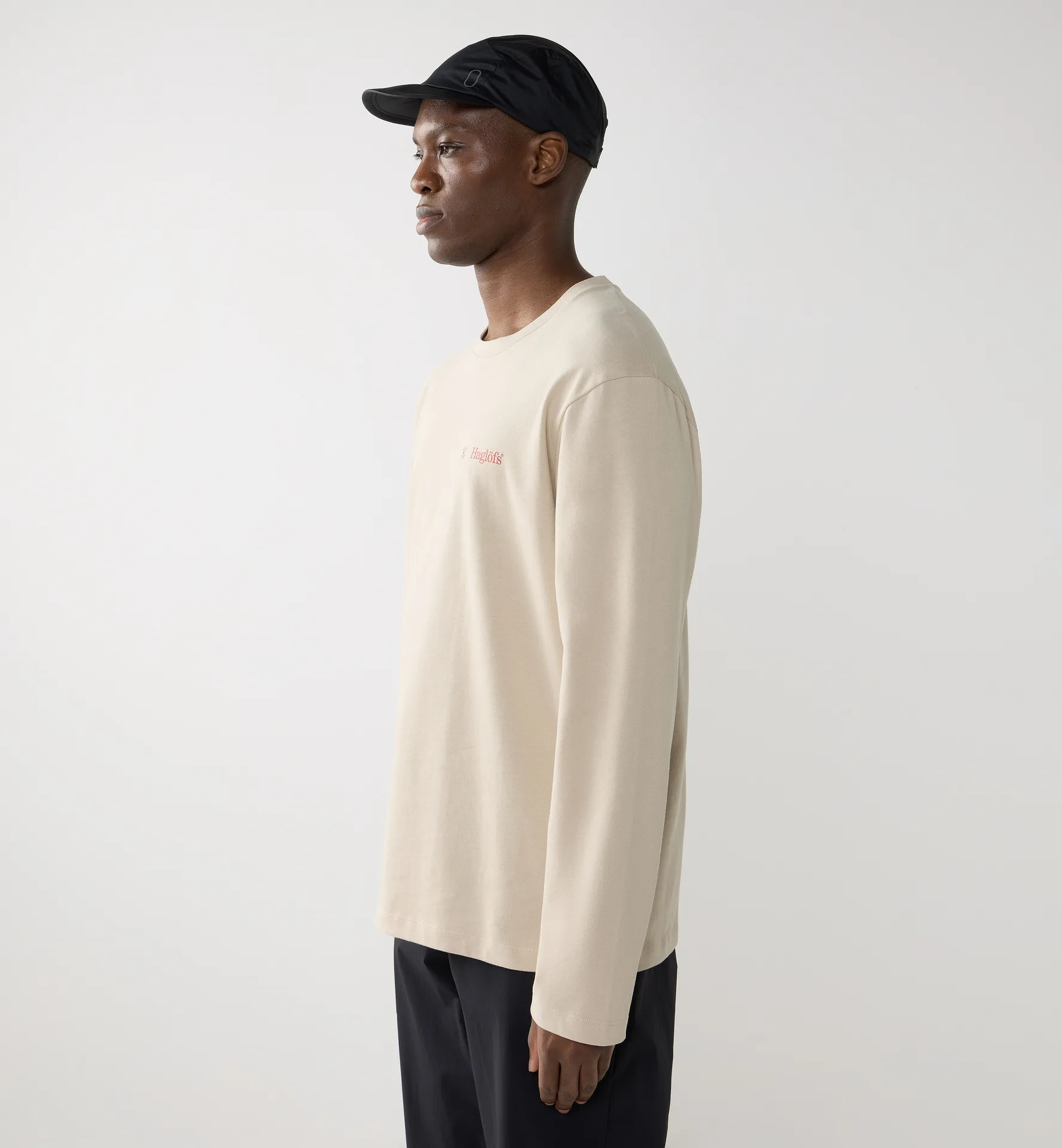 Haglöfs LS Tee Men Chalk Beige