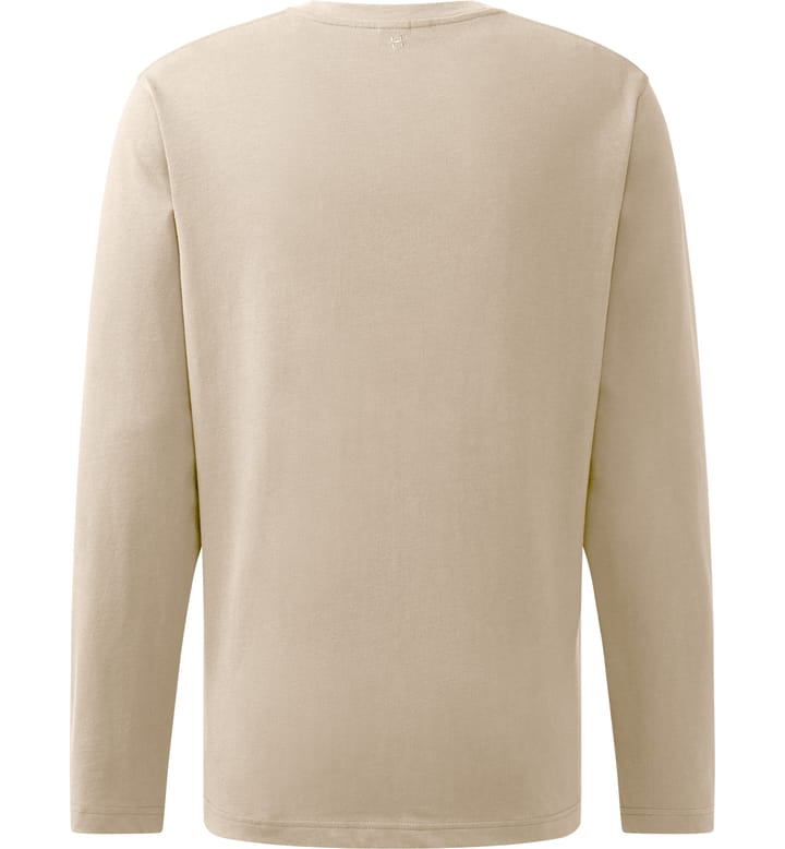 Haglöfs LS Tee Men Chalk Beige Haglöfs LS Tee Men Chalk Beige