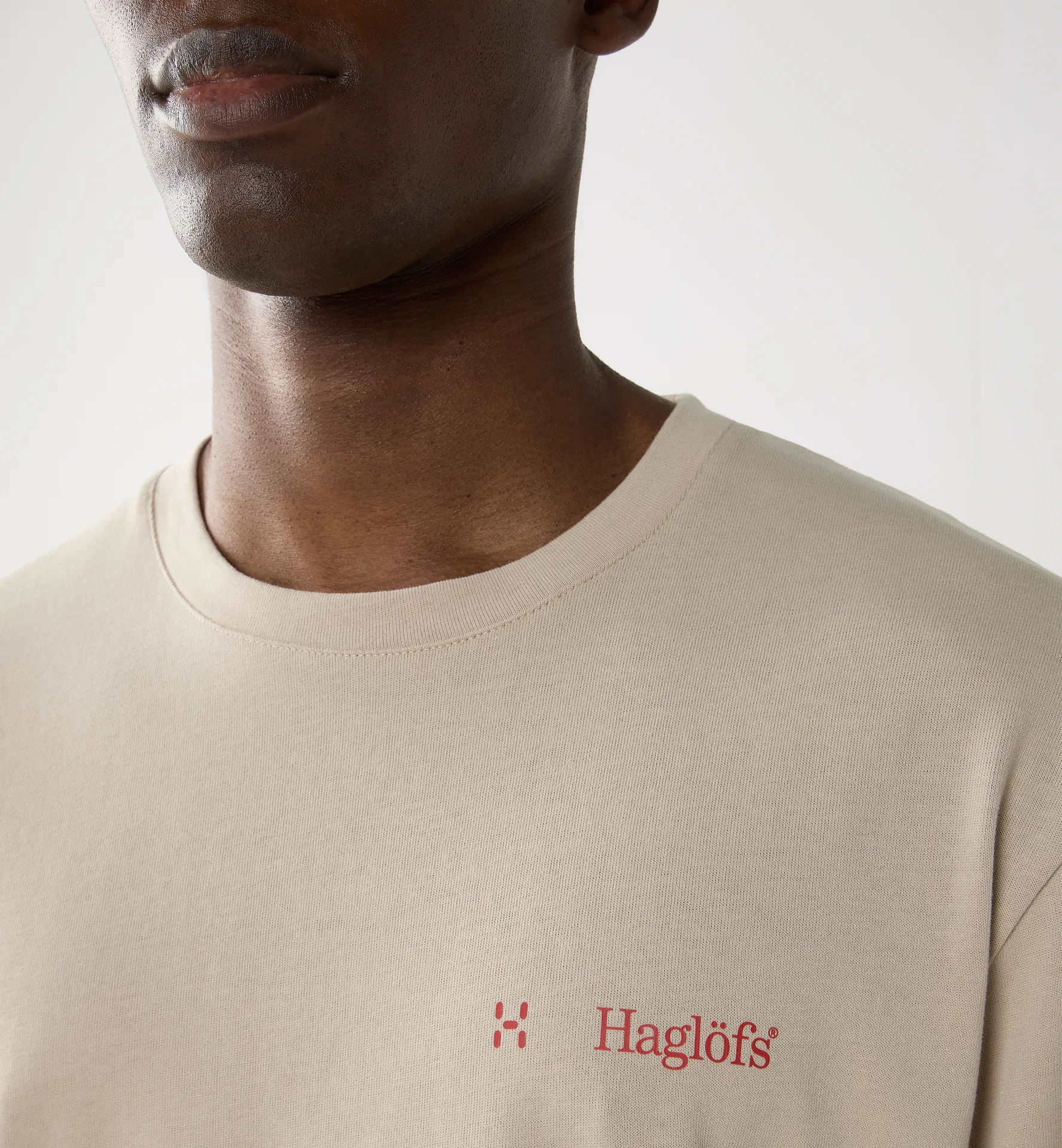 Haglöfs LS Tee Men Chalk Beige