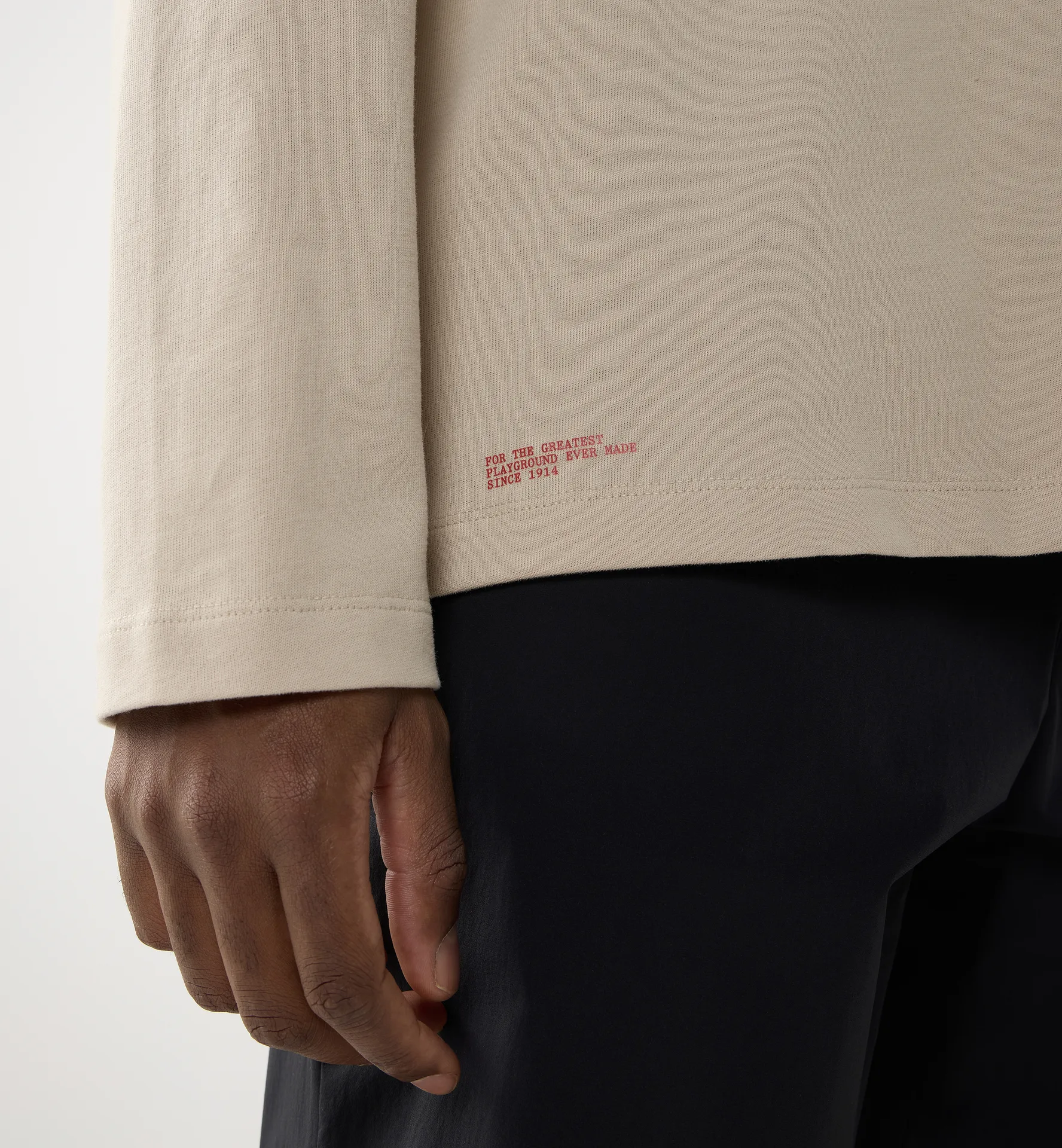 Haglöfs LS Tee Men Chalk Beige