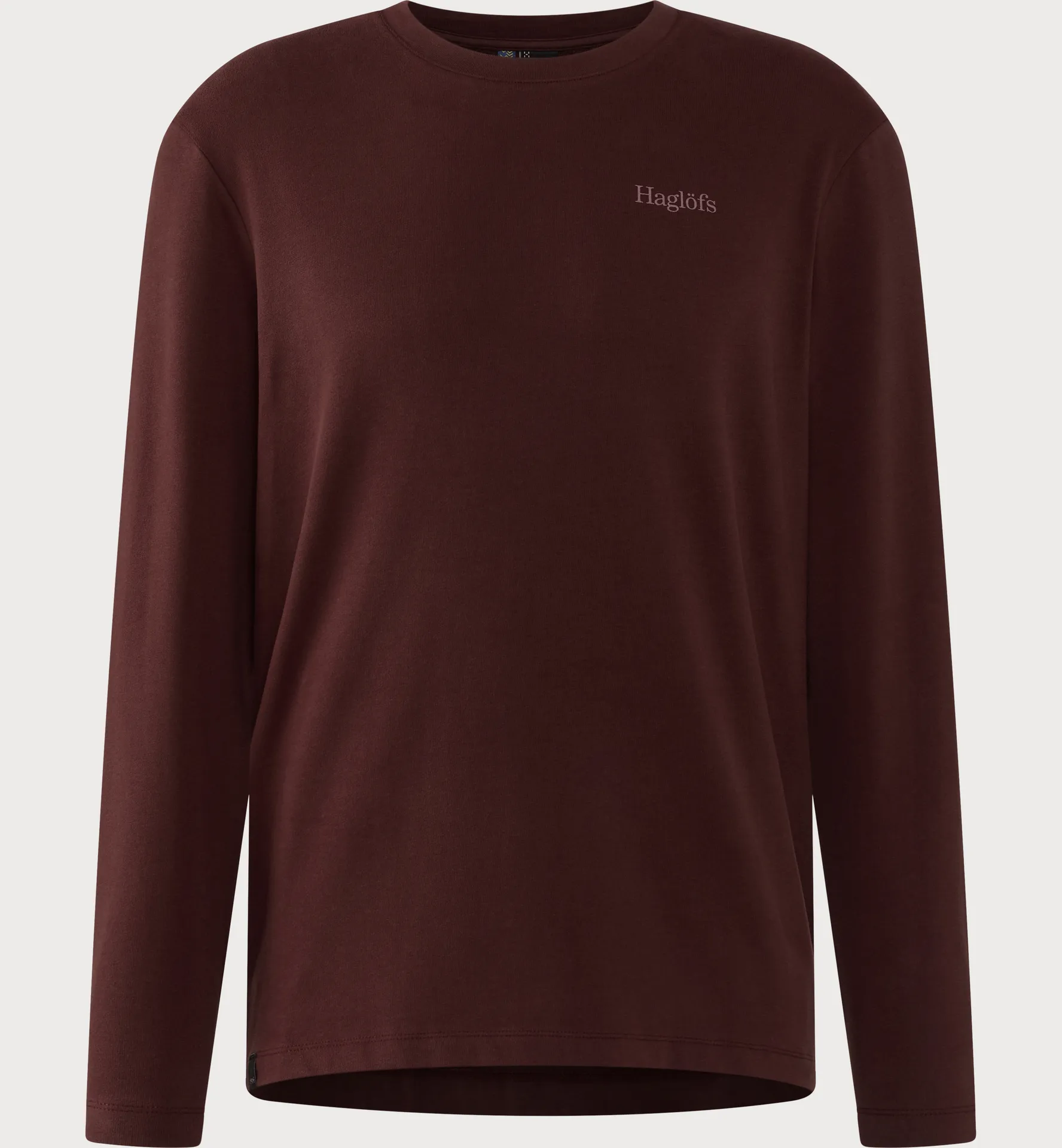 Haglöfs LS Tee Men Maroon Trail