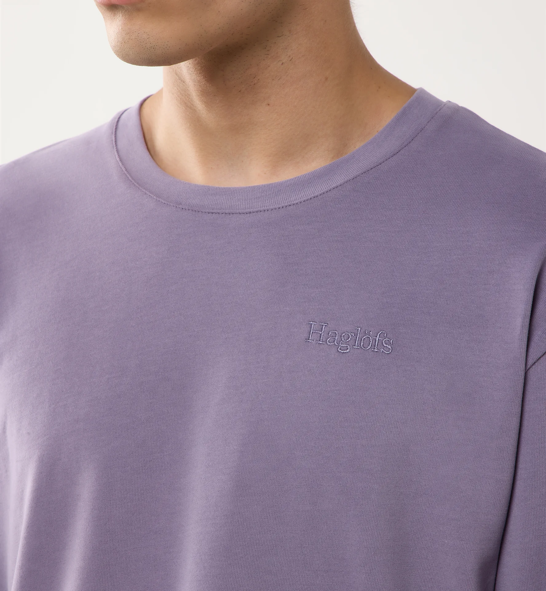 Haglöfs LS Tee Men Purple Fog