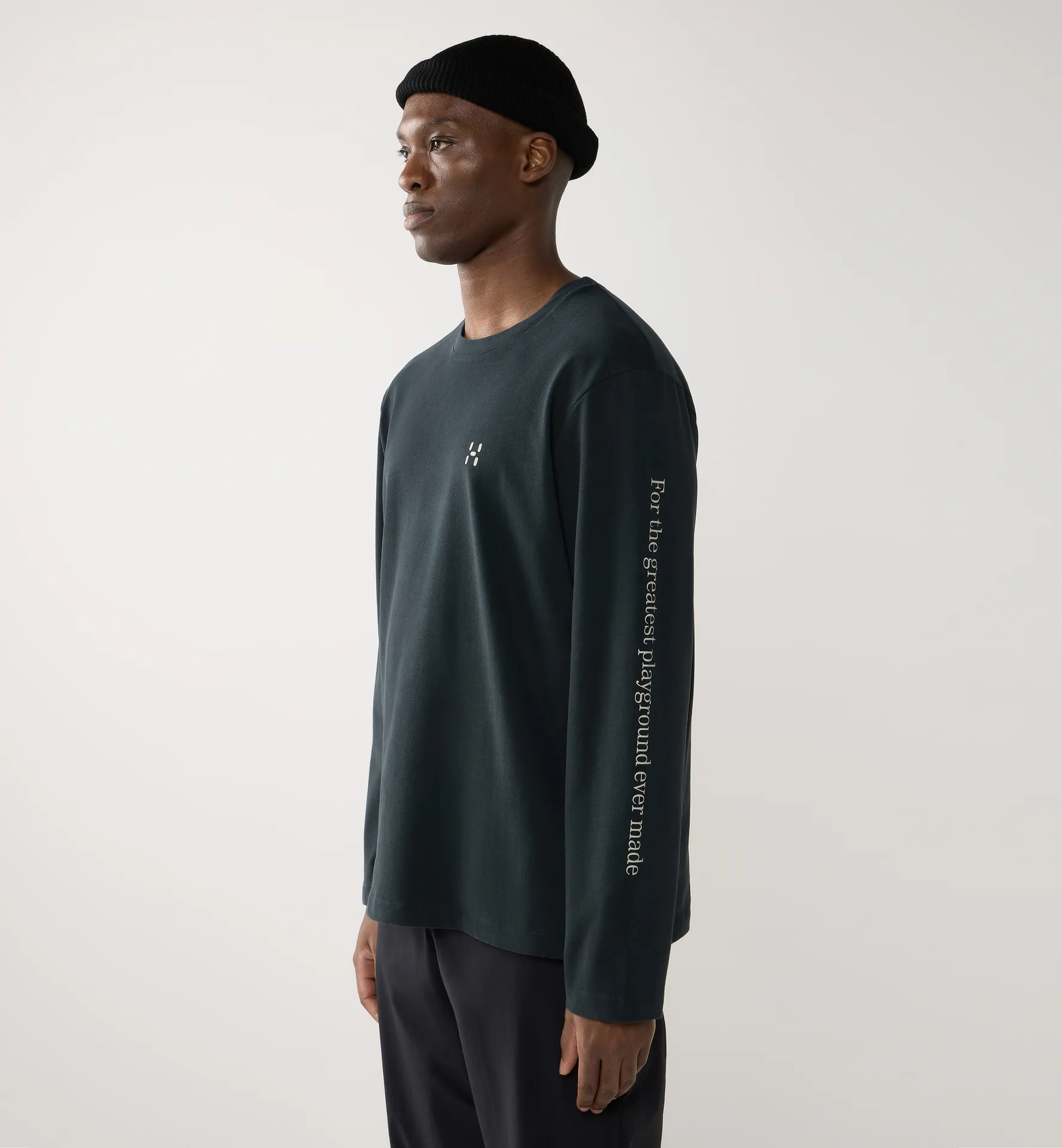 Haglöfs LS Tee Men True Black 1