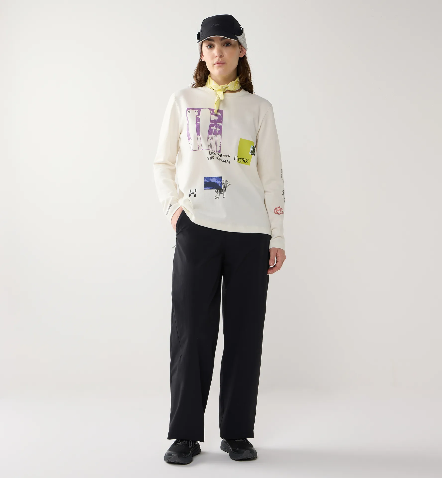 Haglöfs LS Tee Women Soft White 3