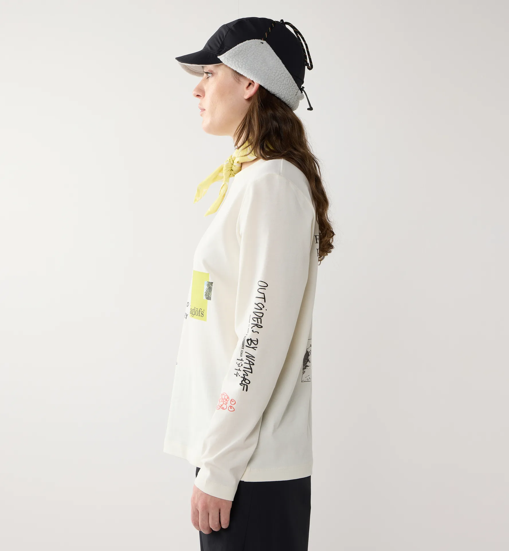 Haglöfs LS Tee Women Soft White 3