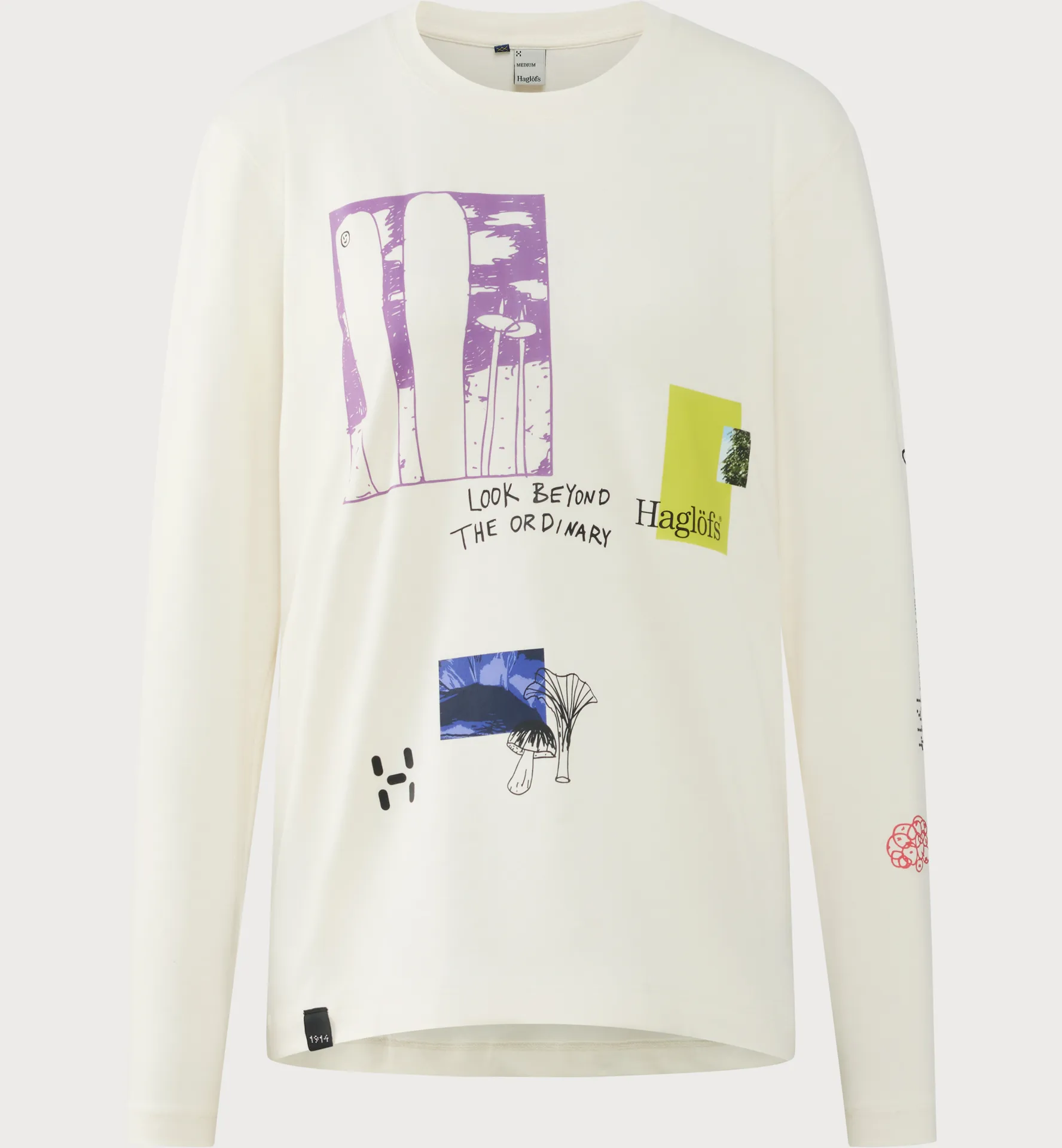 Haglöfs LS Tee Women Soft White 3