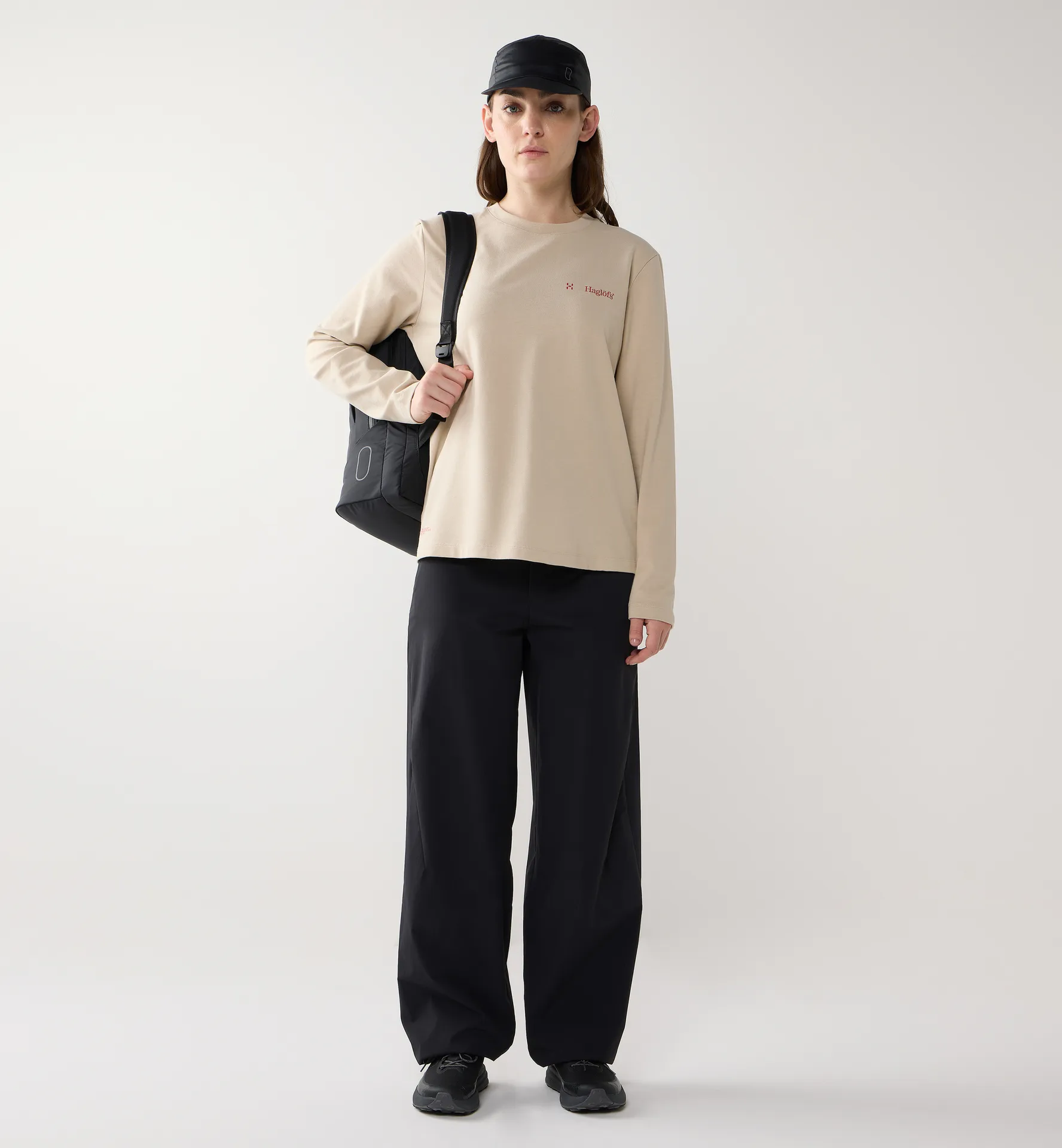 Haglöfs LS Tee Women Chalk Beige