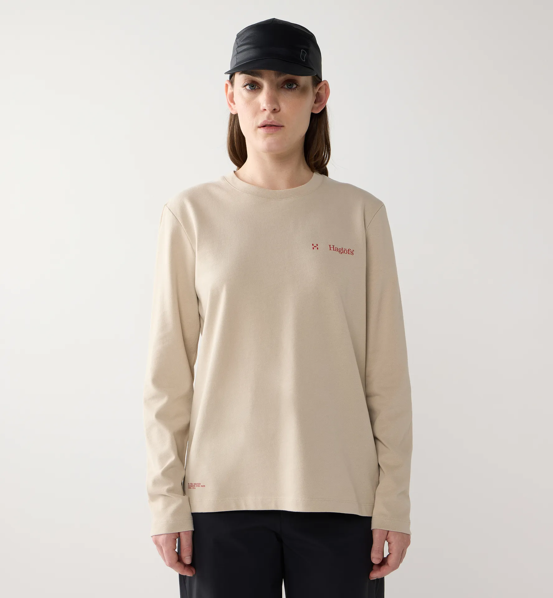 Haglöfs LS Tee Women Chalk Beige - Damen - L