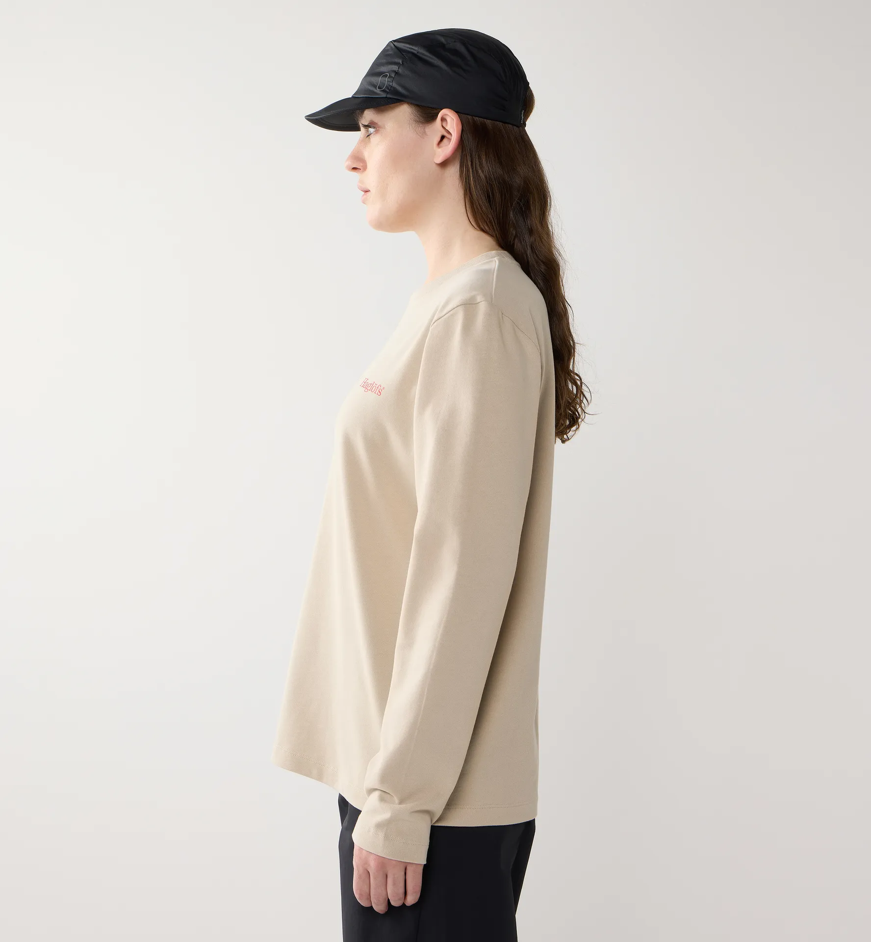 Haglöfs LS Tee Women Chalk Beige